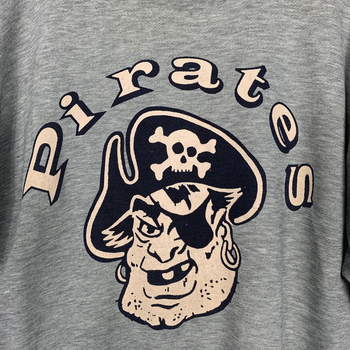 Japanese Brand Pirates Big Logo Crewneck Sweatshirt Size US M / EU 48-50 / 2 - 10 Thumbnail