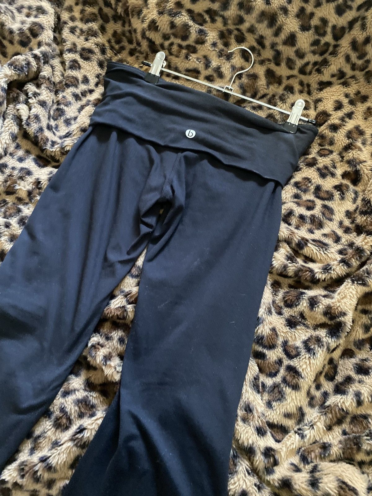 Cotton On Y2K/Gyaru Flared Leggings Size 27" / US 4 / IT 40 - 3 Thumbnail
