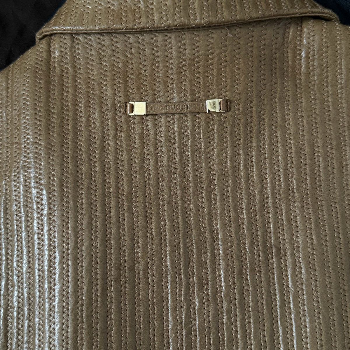Gucci Gucci by Tom Ford Runway leather jacket Size S / US 4 / IT 40 - 5 Thumbnail