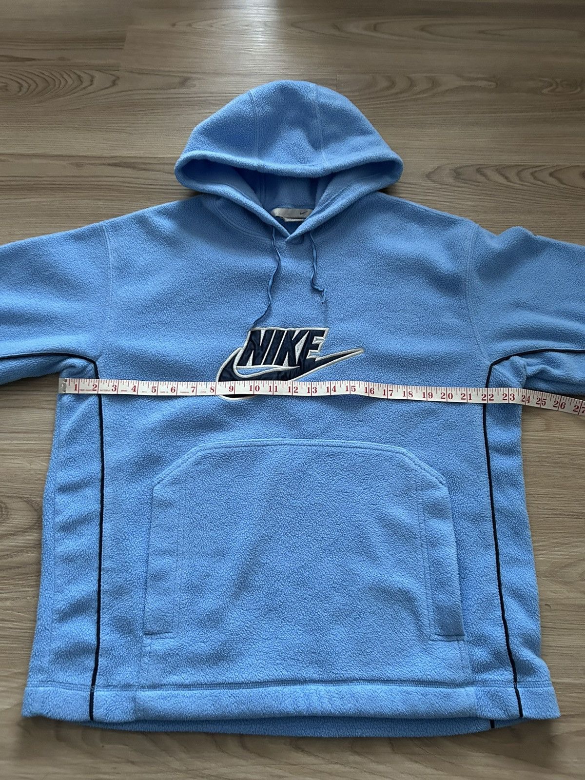 Nike Vintage Nike Fleece Hoodie UNC Spellout Size US M / EU 48-50 / 2 - 6 Thumbnail