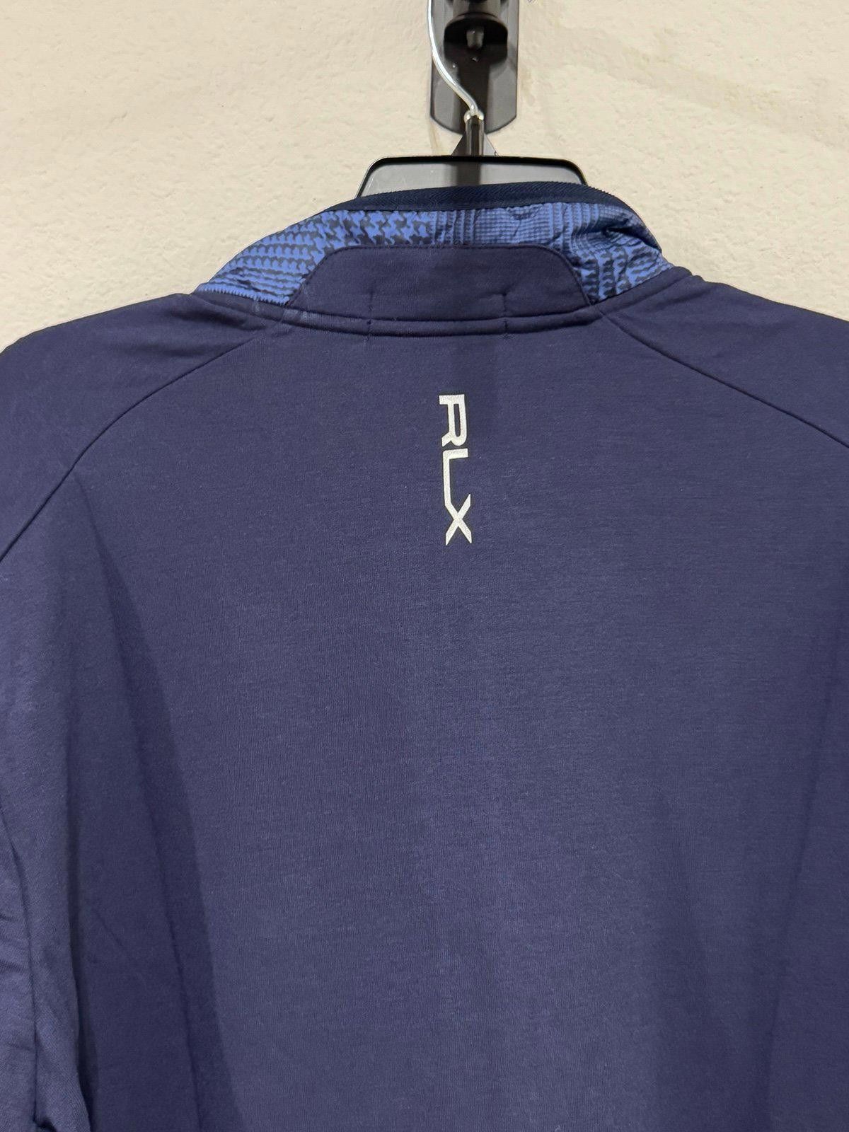 RLX Ralph Lauren RLX Ralph Lauren Mens Golf Jacket Full Zip Navy Plaid Sz XL Size US XL / EU 56 / 4 - 5 Thumbnail