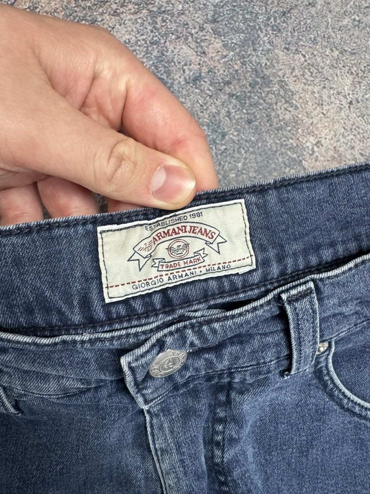 Armani Vintage Armani Jeans 90s Denim Opium Style Size 36 Size US 36 / EU 52 - 11 Thumbnail