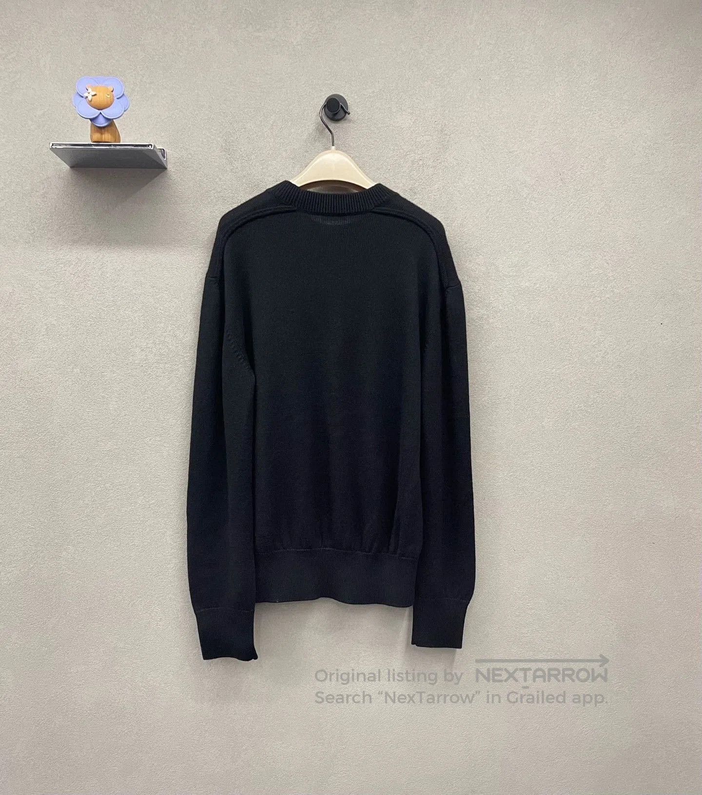 Burberry Burberry Logo Patch Black Sweater. Size US M / EU 48-50 / 2 - 2 Thumbnail