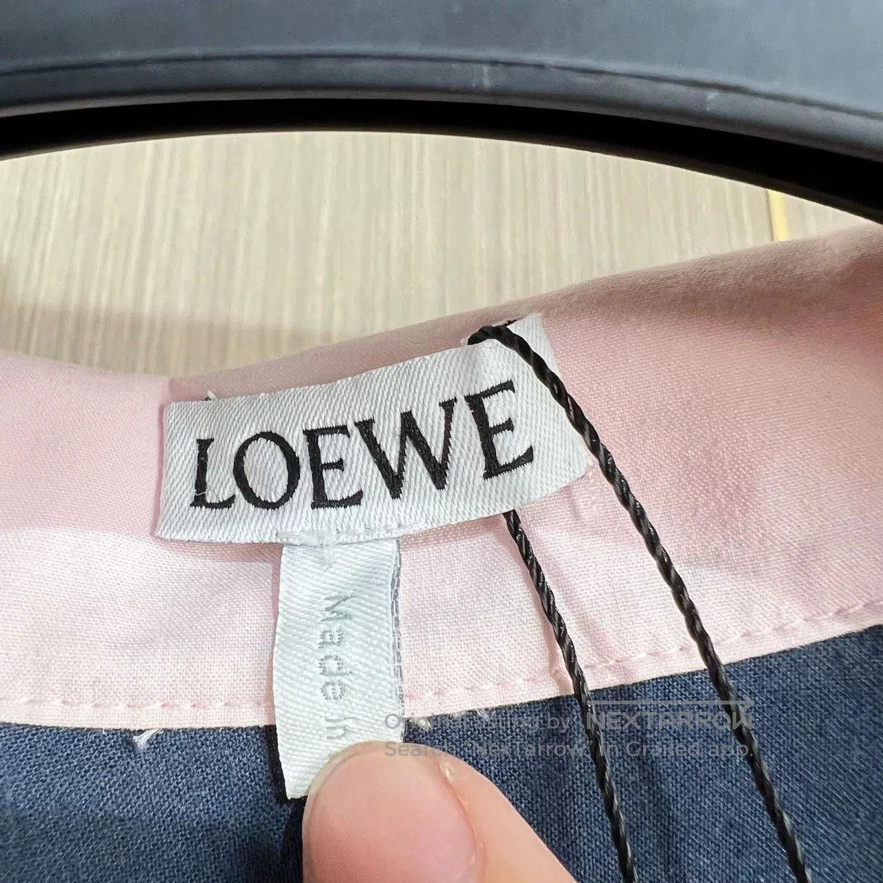 Loewe Loewe Colorblock Logo Embroidered Shirt. Size XS / US 0-2 / IT 36-38 - 6 Thumbnail
