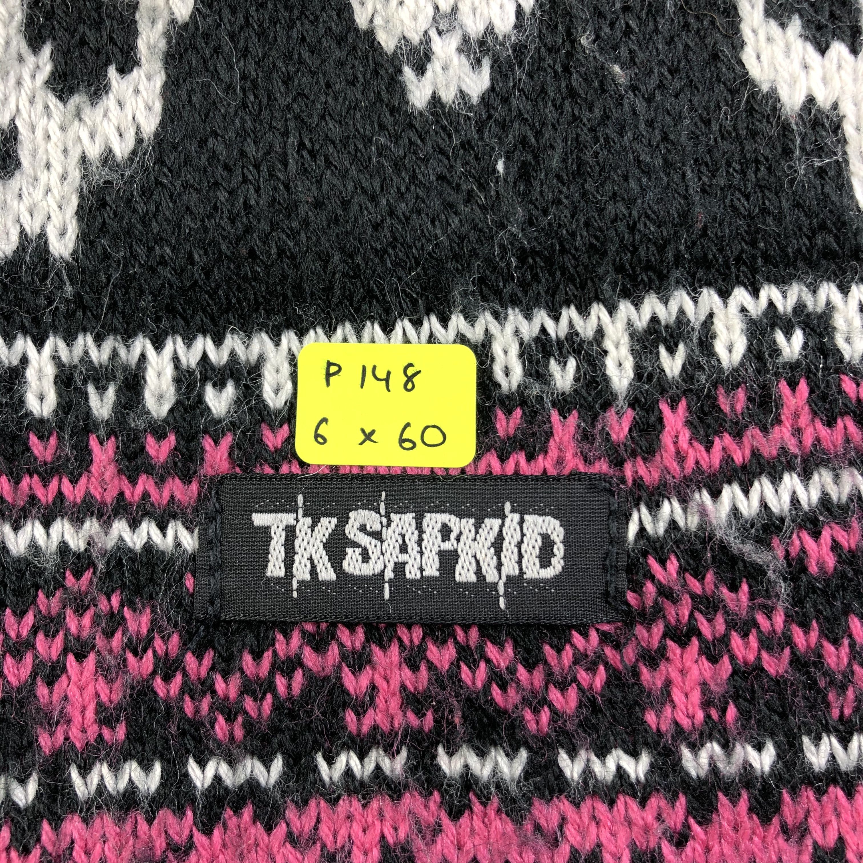 Vintage TK Sapkid Skull Scarf/ Muffler / Neckwear P148 Size ONE SIZE - 8 Thumbnail