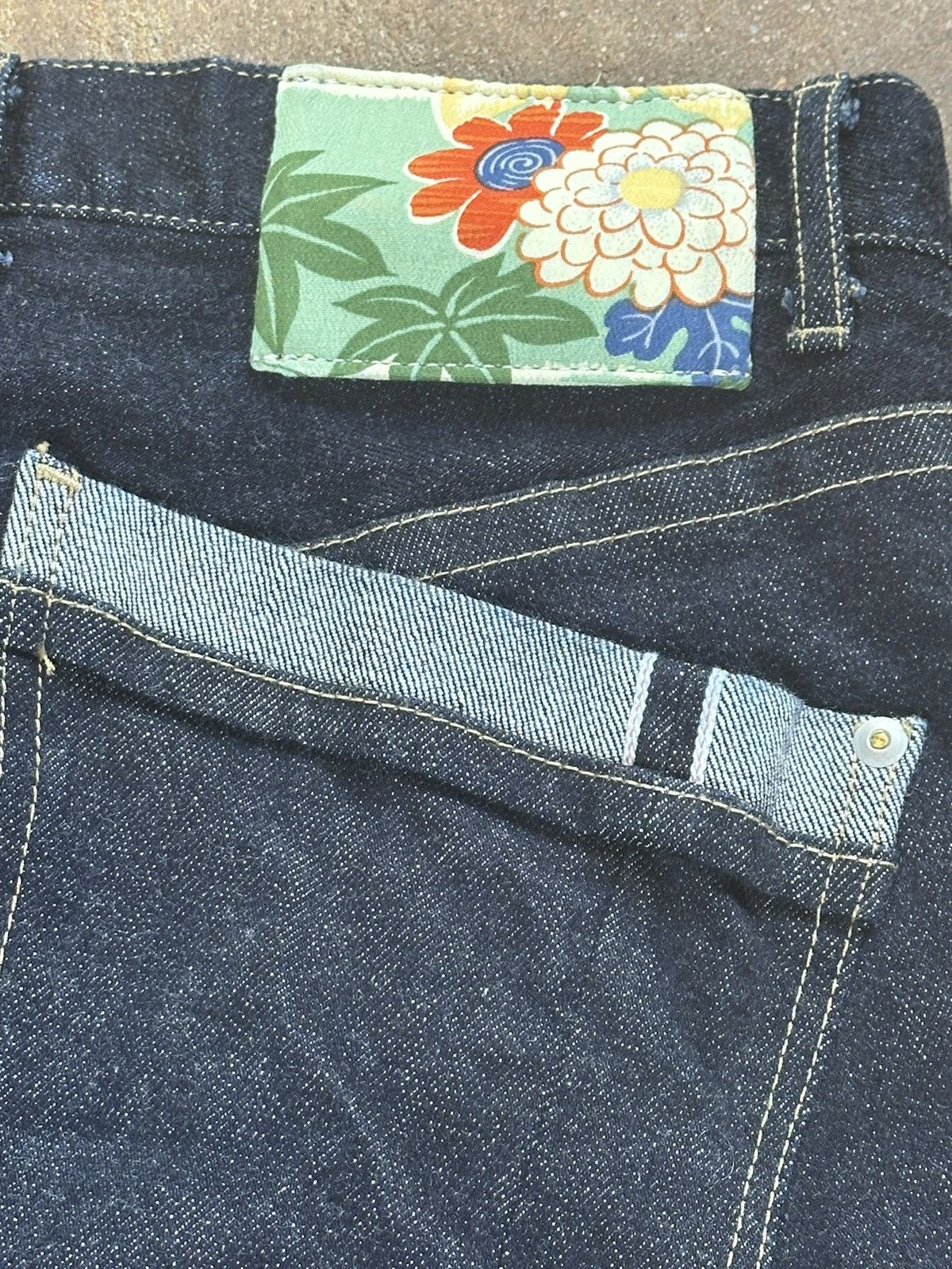 Japanese Brand Commonplace Japanese Denim Selvedge Jeans Size 32" / US 10 / IT 46 - 3 Thumbnail