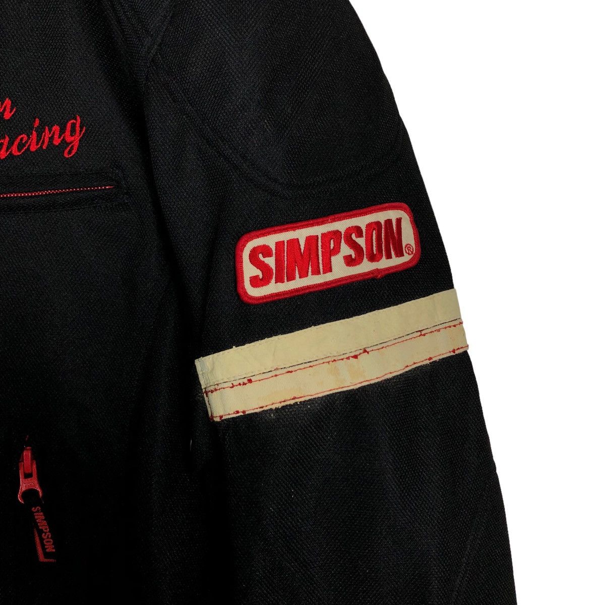 Hein Gericke 🔥Vintage Biker Jacket Racing Simpson Big Logo Safety Racer Size US L / EU 52-54 / 3 - 13 Thumbnail