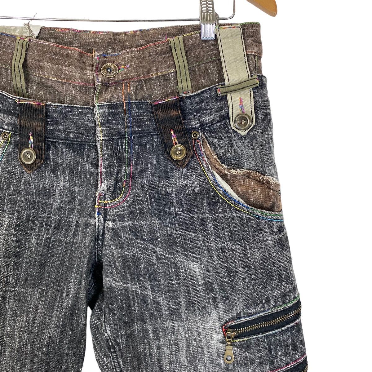 Japanese Brand ☀️Gumu Intl Japanese style jeans multipocket Size US 32 / EU 48 - 5 Thumbnail