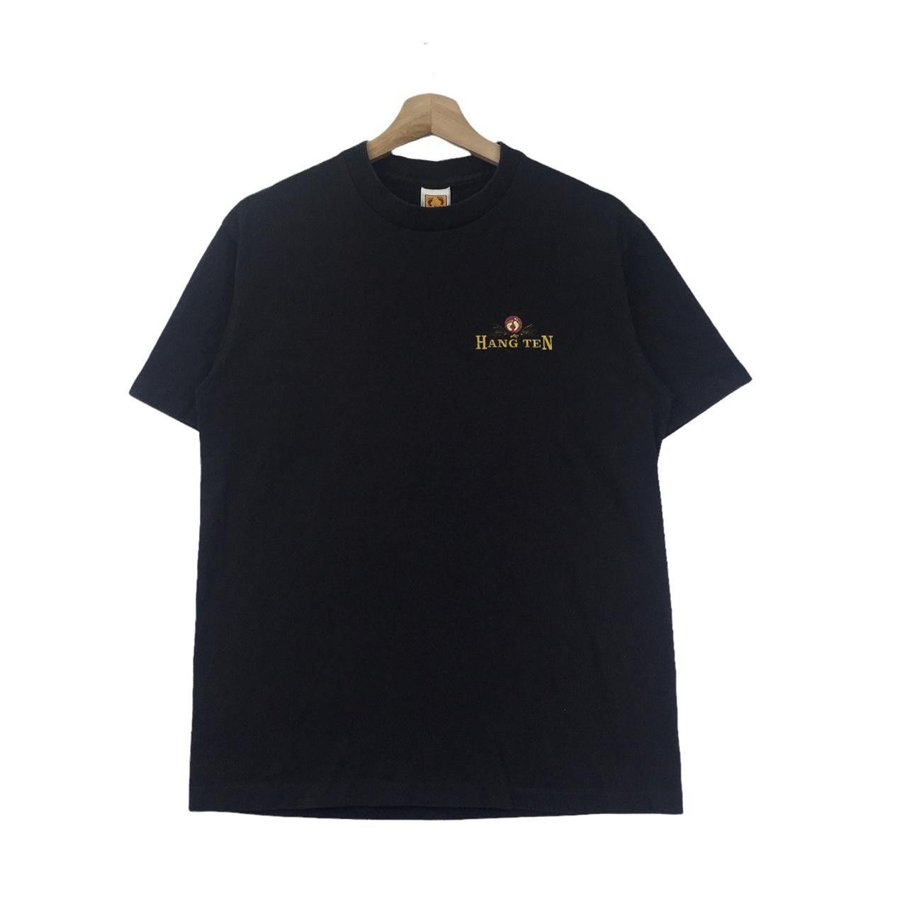 Hang Ten Vtg 80’ HANG TEN Surfing Hawaii Foot Logo Tee Shirt Size US M / EU 48-50 / 2 - 2 Thumbnail
