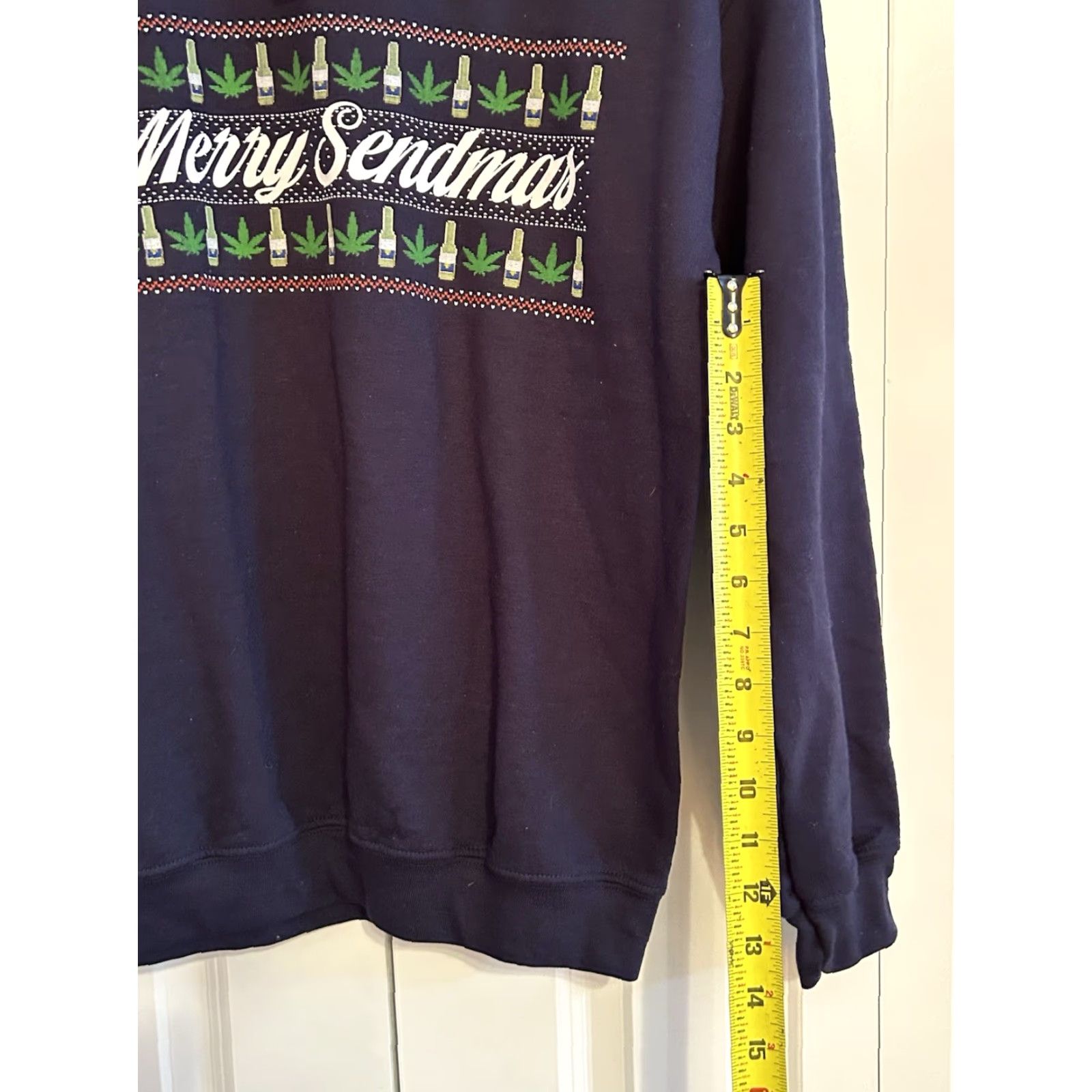 Vintage Full Send Christmas Sweatshirt Crewneck Mens Small Blue NWT Crewneck Pullover Christmas Theme Size US S / EU 44-46 / 1 - 5 Thumbnail