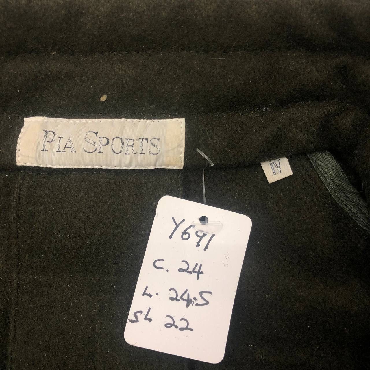 Japanese Brand × Vintage Y691. PIA SPORTS WOOL BOMBER JACKET Size US L / EU 52-54 / 3 - 14 Thumbnail
