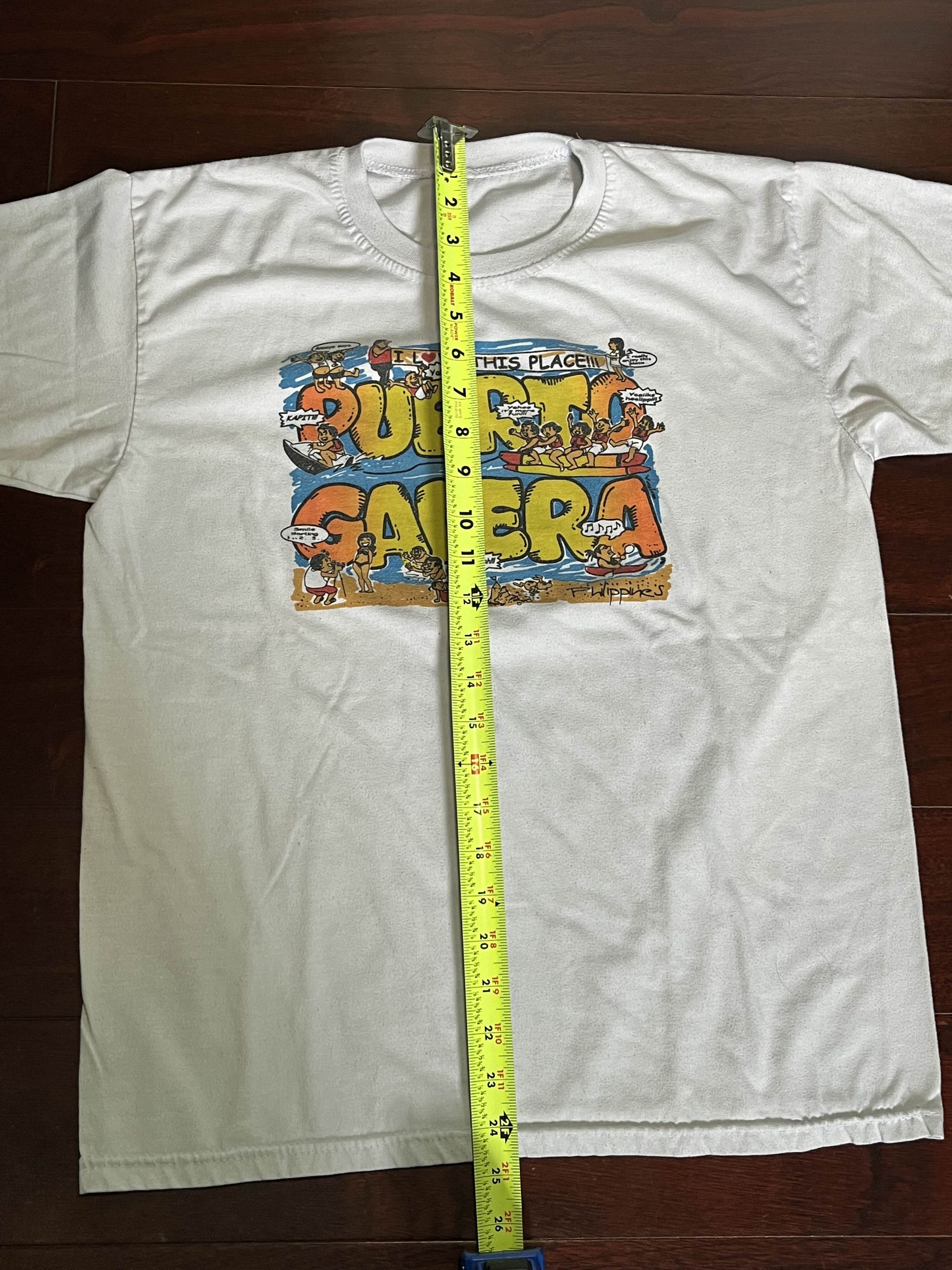 Band Tees × Vintage Y2K Philippines Puerto Galera Tourist Tee Size US M / EU 48-50 / 2 - 9 Thumbnail