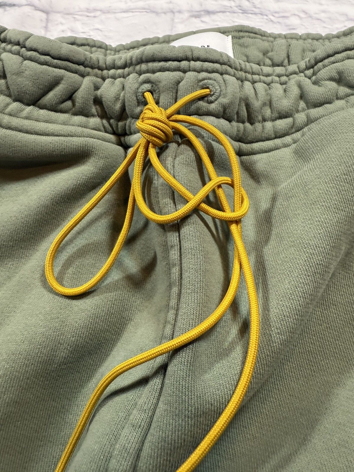 Rhude Rhude Embroidered Classic Sweatpants Sage Olive Oversized Size US 32 / EU 48 - 5 Thumbnail