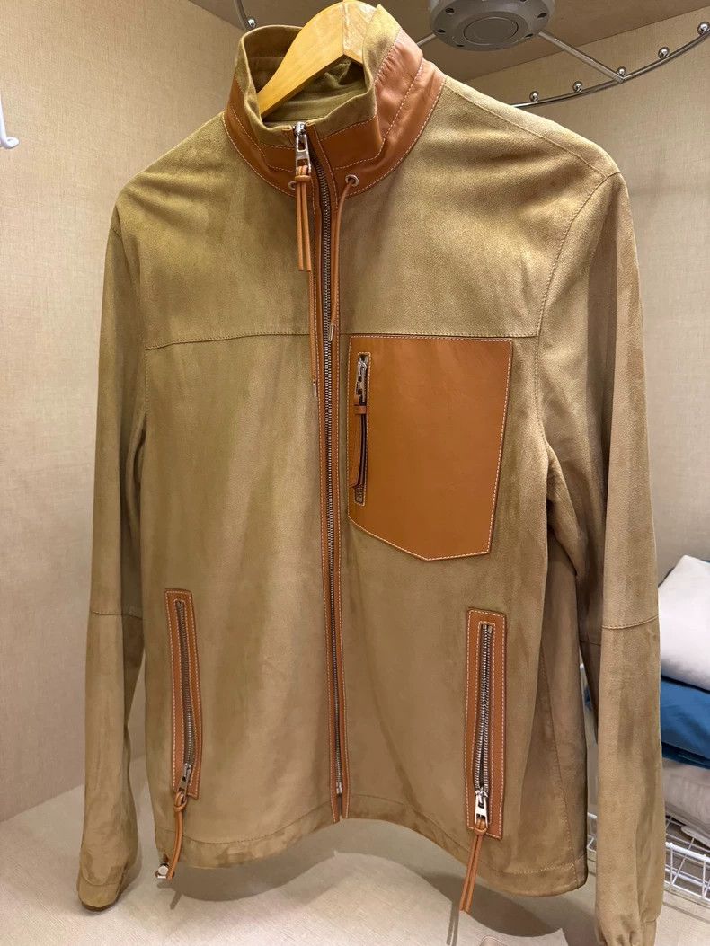 Loewe LOEWE size46 Classic suede coat Size US S / EU 44-46 / 1 - 1 Thumbnail