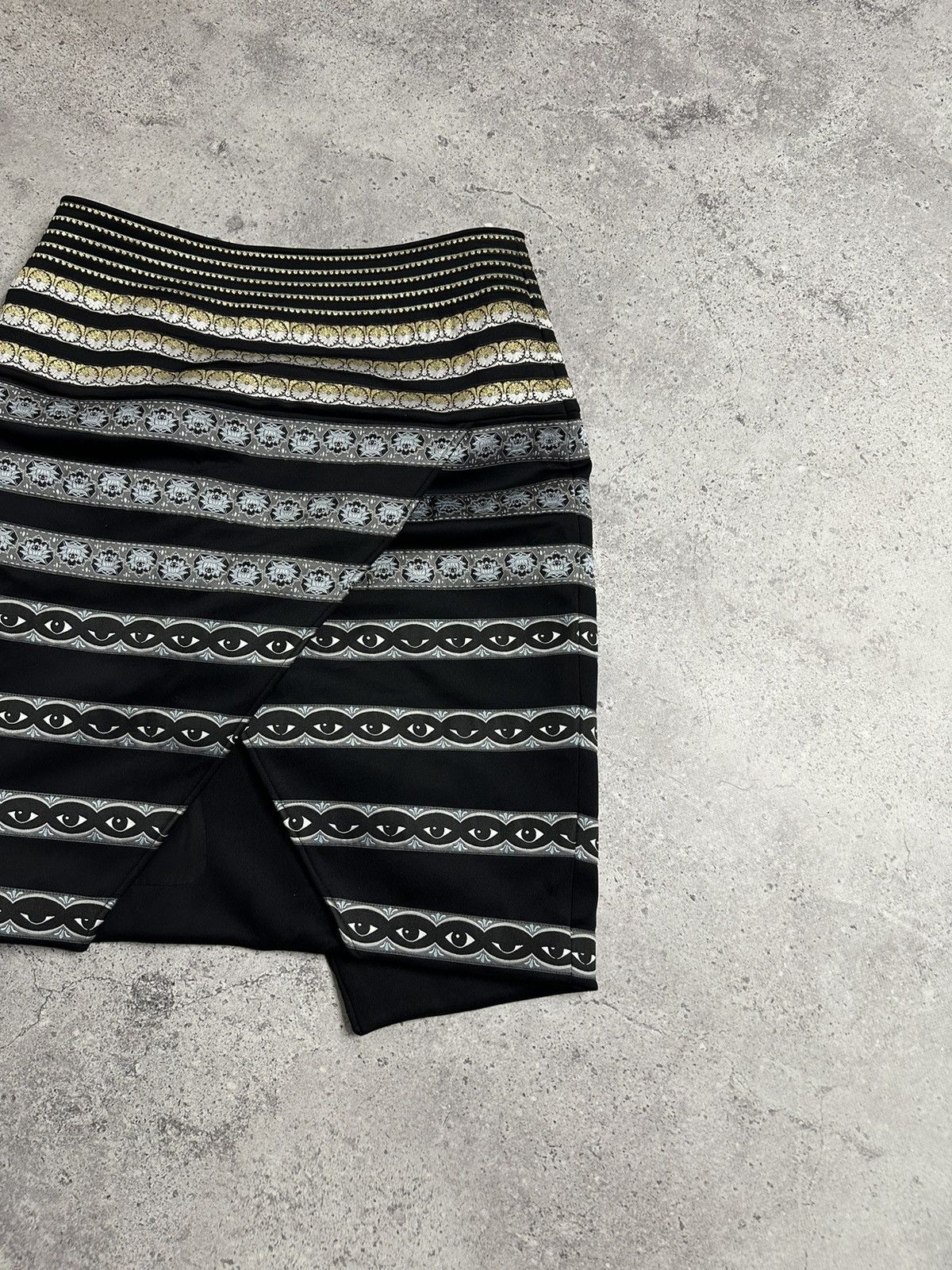 Kenzo Kenzo Paris Multi-eye Monogram Skirt Women’s Size 38 Size 38" / US 16 / IT 52 - 3 Thumbnail