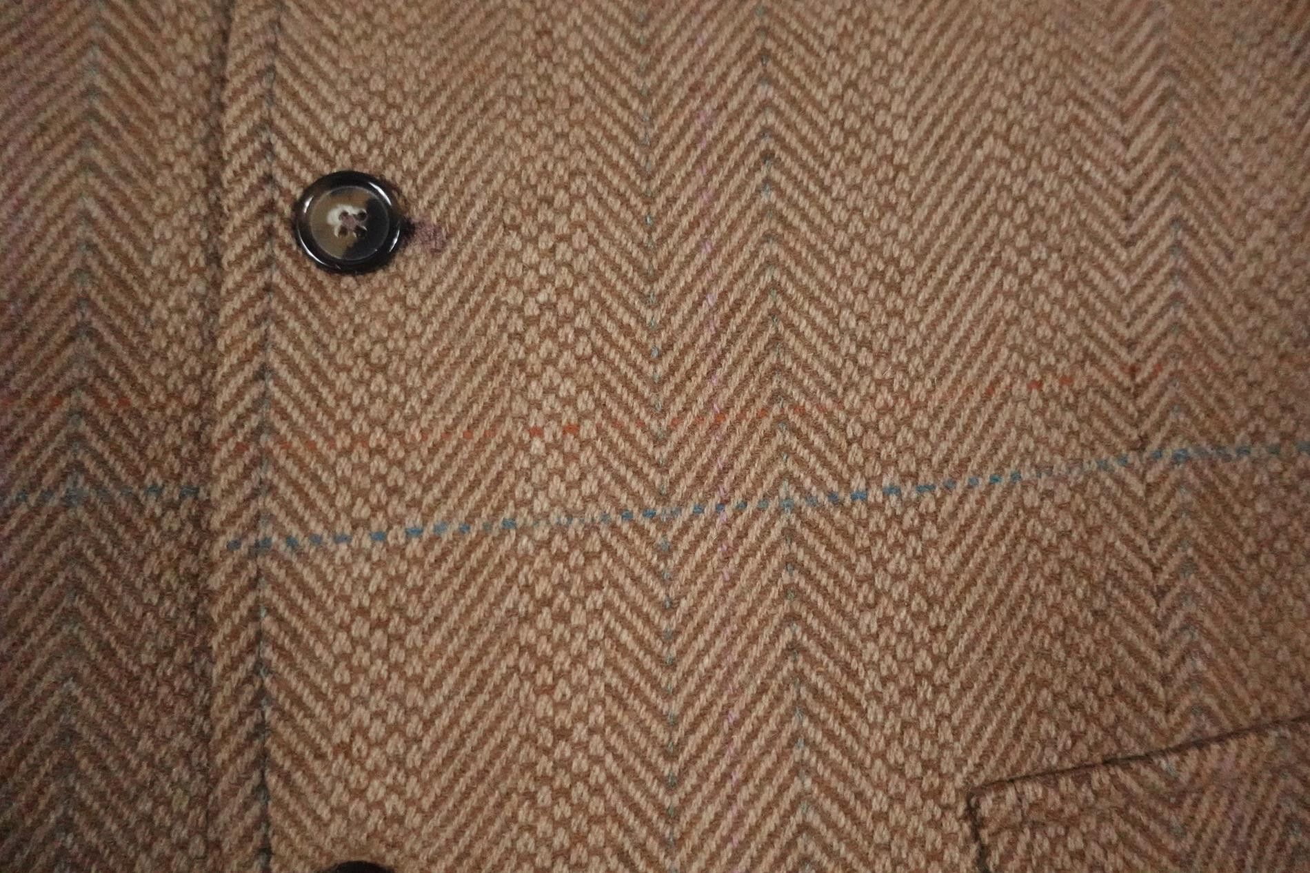 Polo Ralph Lauren Polo Ralph Lauren Blazer Jacket Herringbone Brown Wool XXL Size US XXL / EU 58 / 5 - 3 Thumbnail