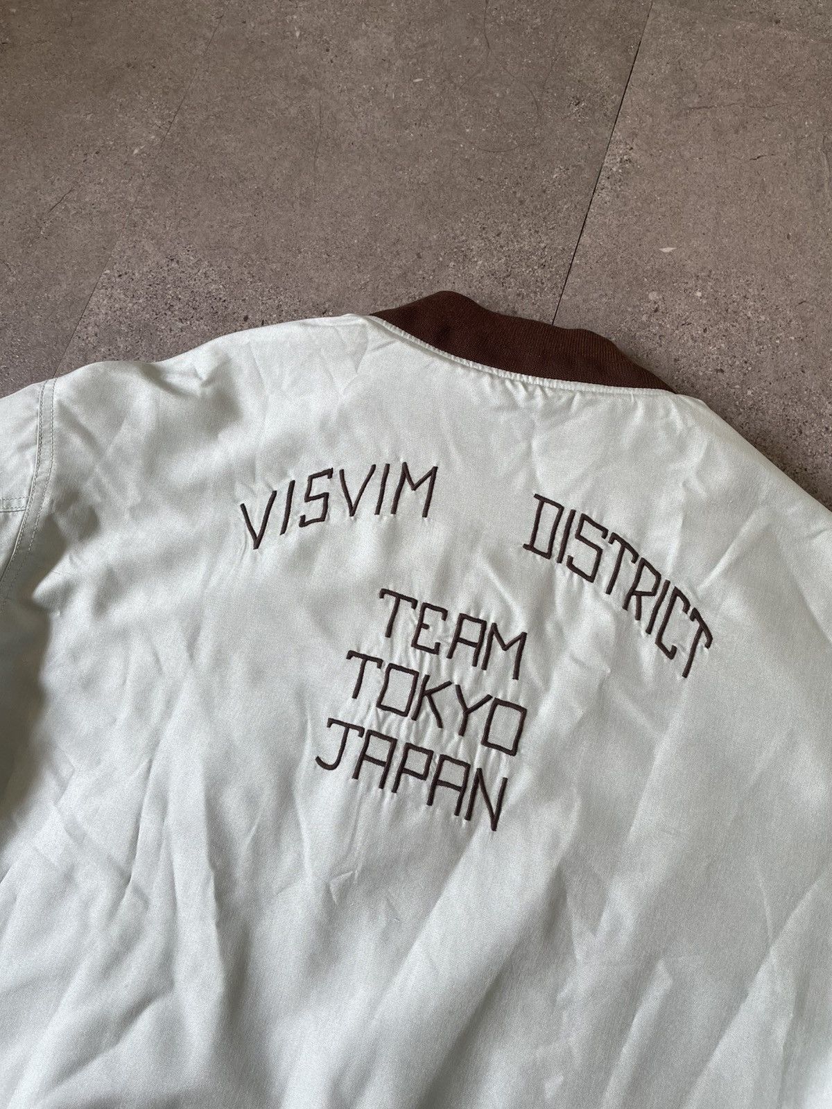 VISVIM DOUGLAS JKT SS24 Reversible Light green