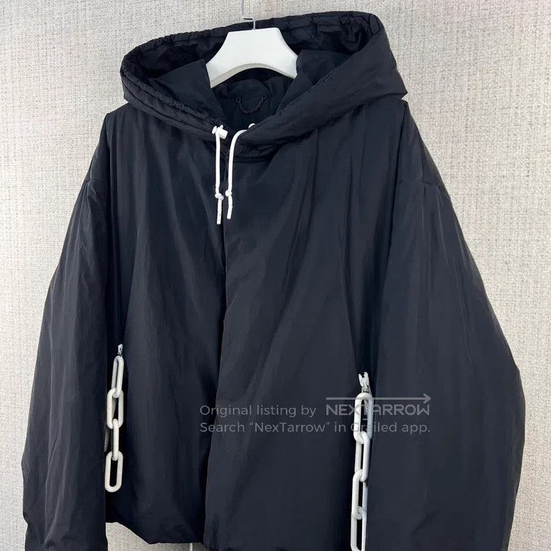 Louis Vuitton Louis Vuitton Earth Chain Lock Hooded Cotton Jacket Size US M / EU 48-50 / 2 - 2 Thumbnail
