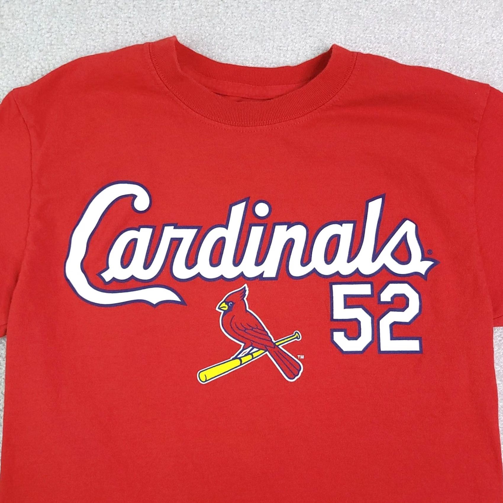 MLB MLB Genuine Merchandise STL Cardinals Wacha #52 T Shirt Adult Small Red PHOTOS Size US S / EU 44-46 / 1 - 3 Thumbnail