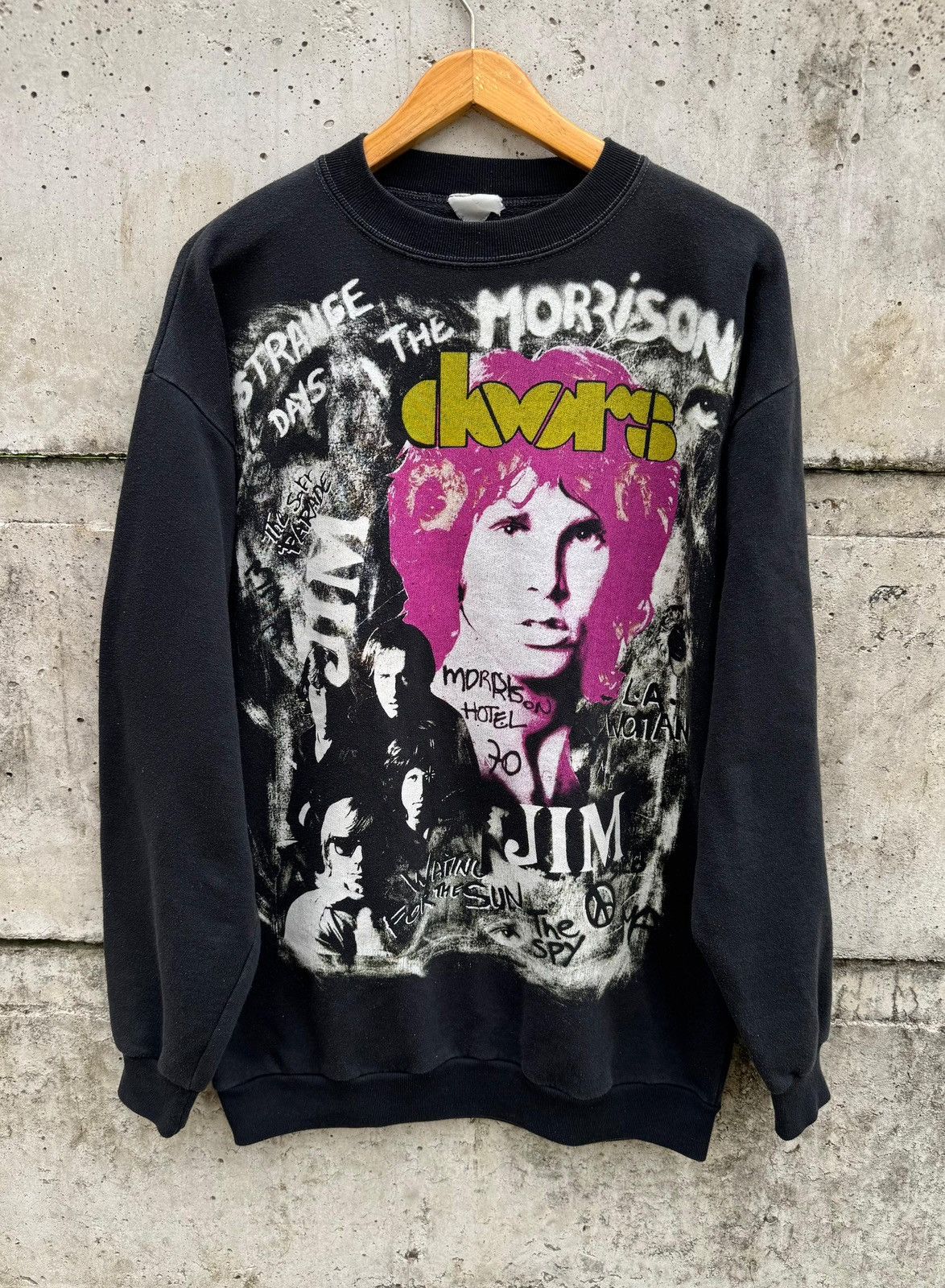 Band Tees Vintage the doors jim morrison wanted sweatshirt Size US L / EU 52-54 / 3 - 1 Thumbnail