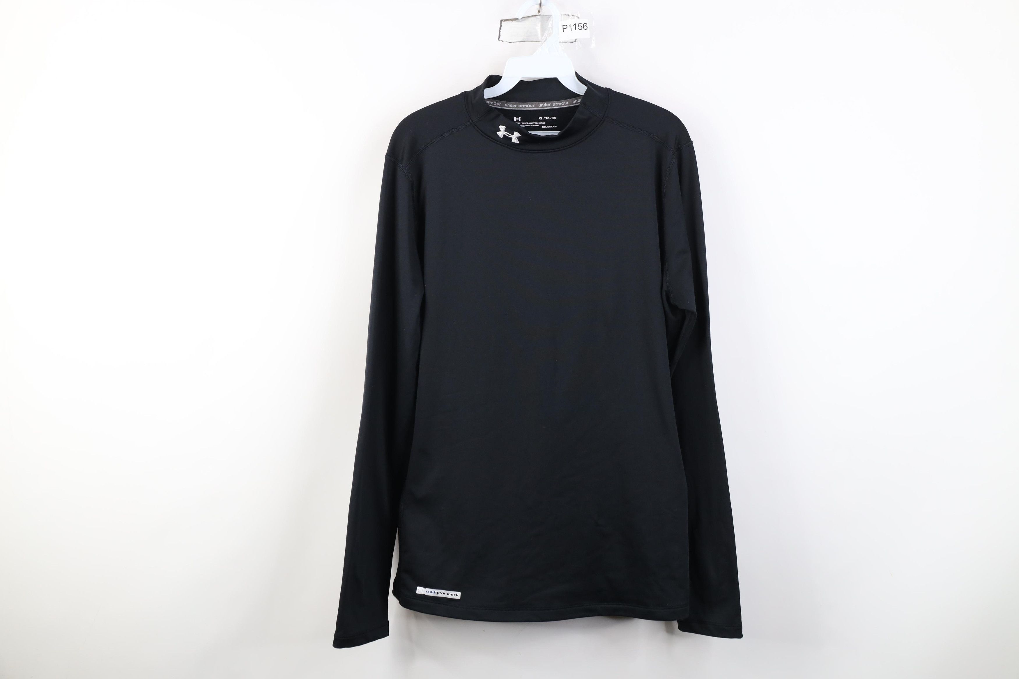 Under Armour Under Armour Compression Mock Neck Long Sleeve T-Shirt Black Size US XL / EU 56 / 4 - 1 Thumbnail