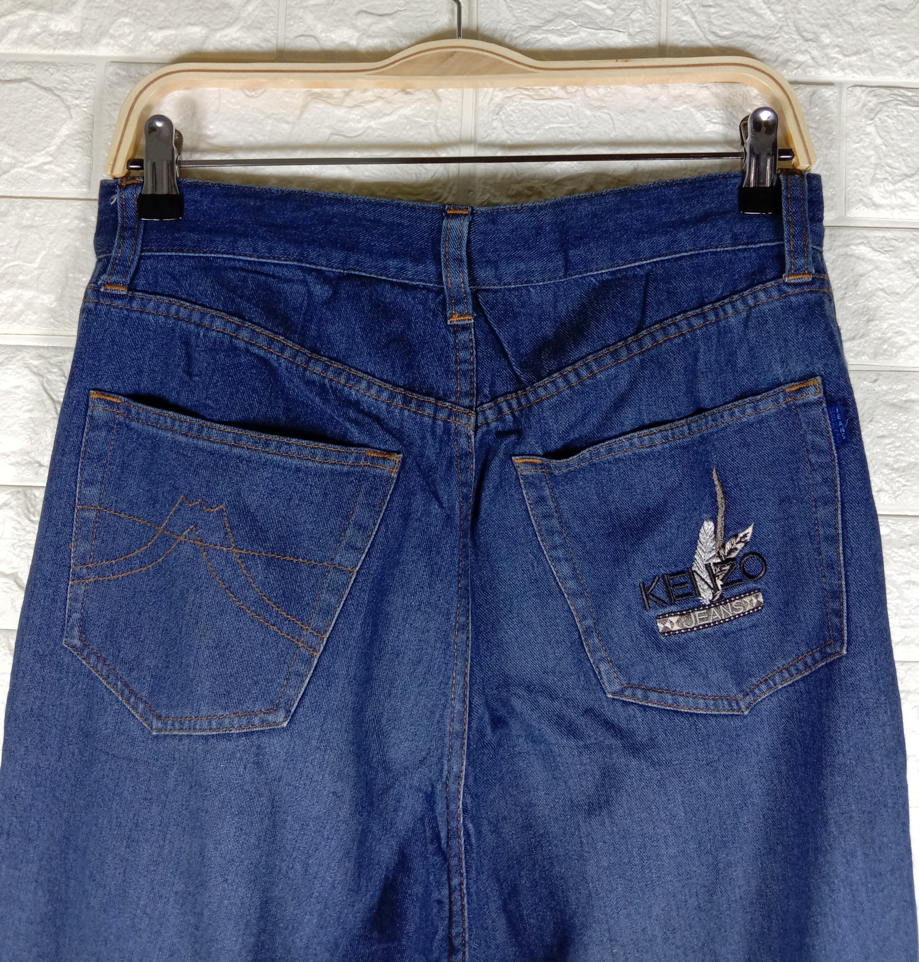 Kenzo Vintage Kenzo Jeans Indigo Blue Denim Size US 30 / EU 46 - 2 Thumbnail