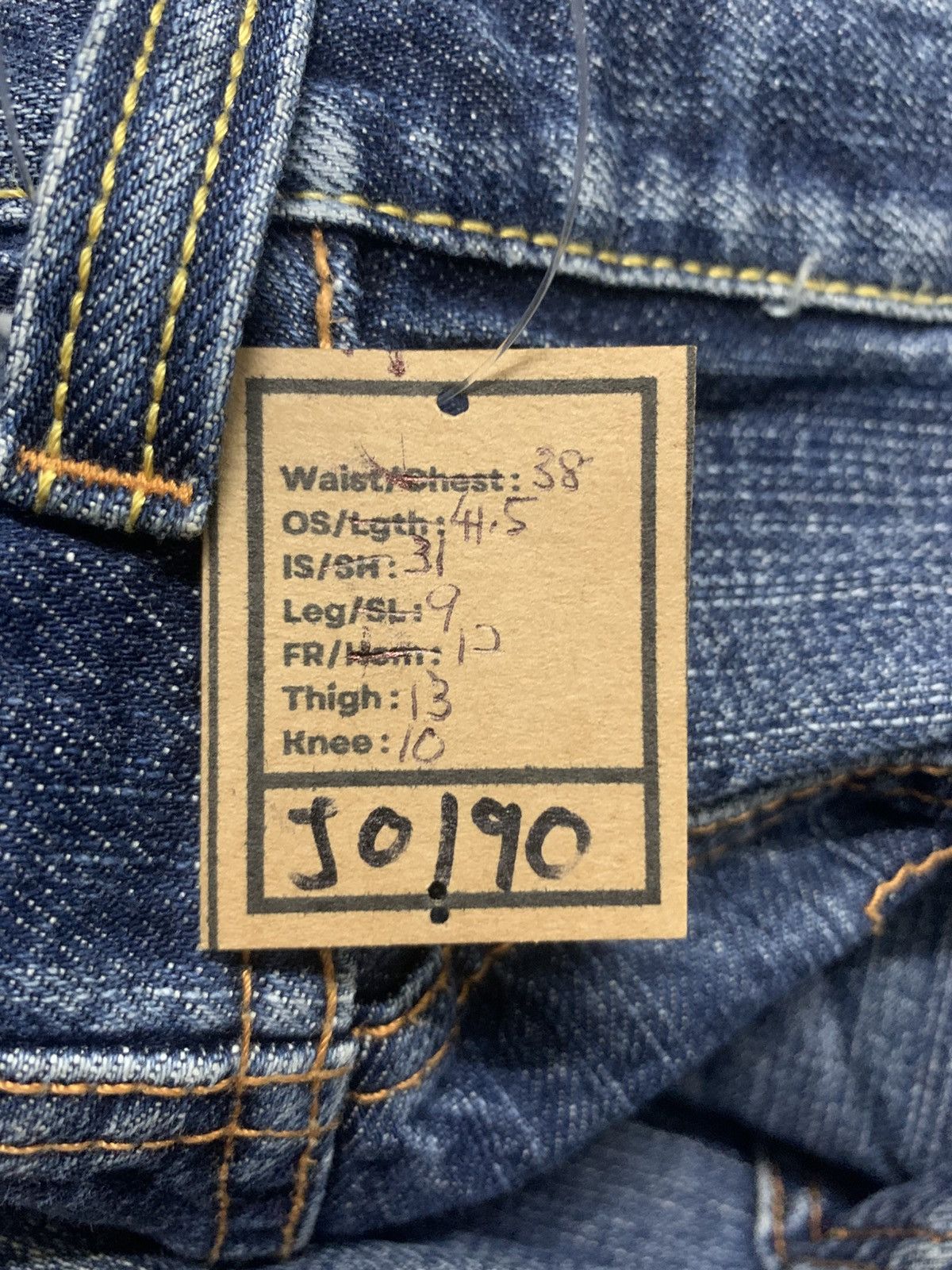 Japanese Brand Baggy rush hour mudwash japanese jeans big size Size US 38 / EU 54 - 15 Thumbnail