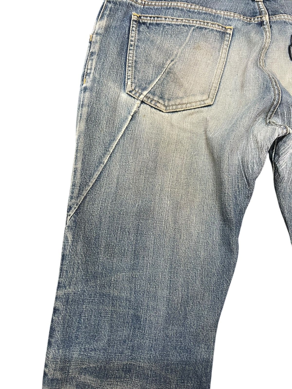 Kazuyuki Kumagai Attachment Vintage Attachment By Kazuyuki Kumagai Curve Leg Flare Denim Size US 36 / EU 52 - 9 Thumbnail