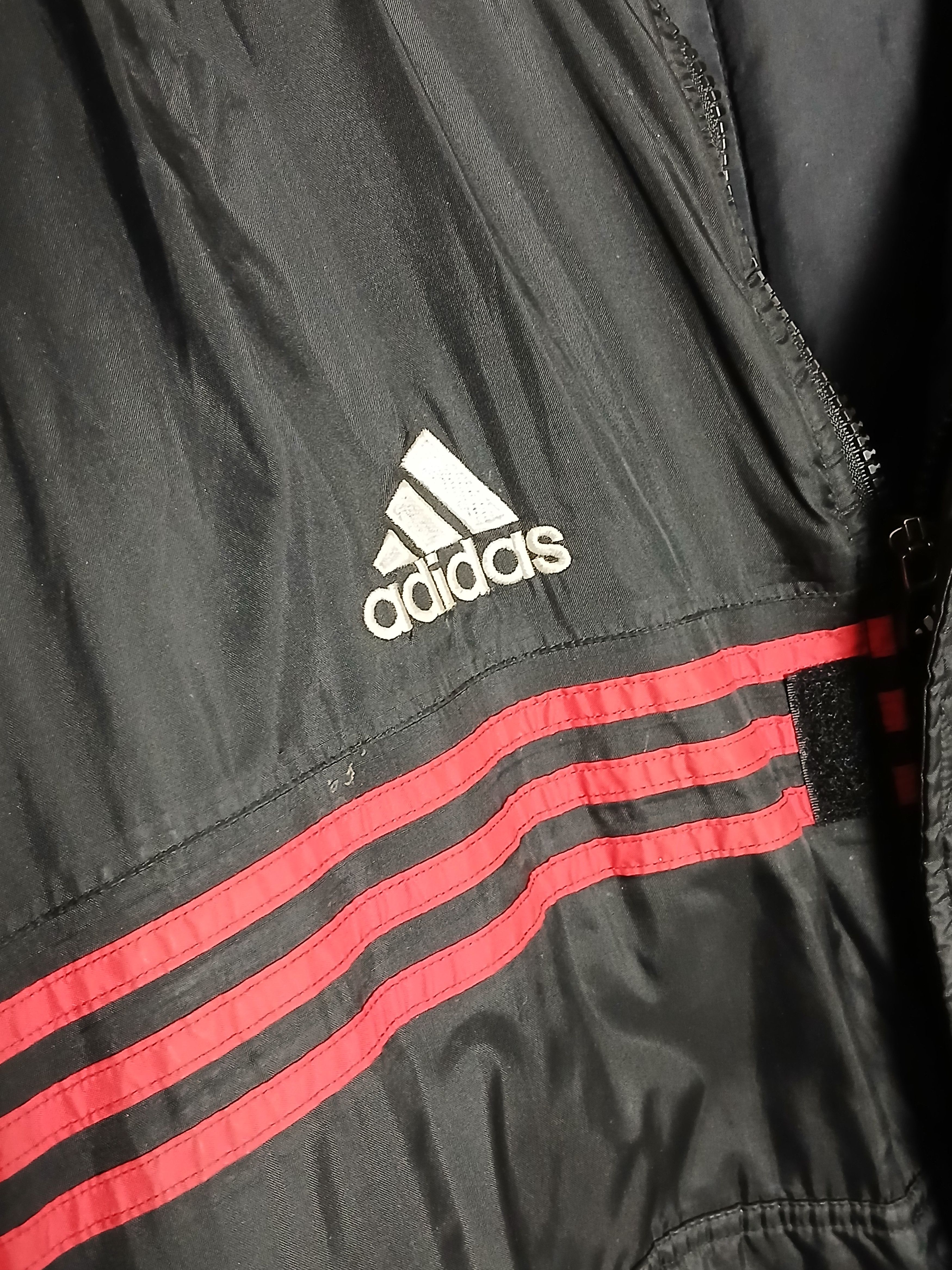Adidas × Vintage Vintage Adidas AC Milan Football Jacket Size US L / EU 52-54 / 3 - 4 Thumbnail