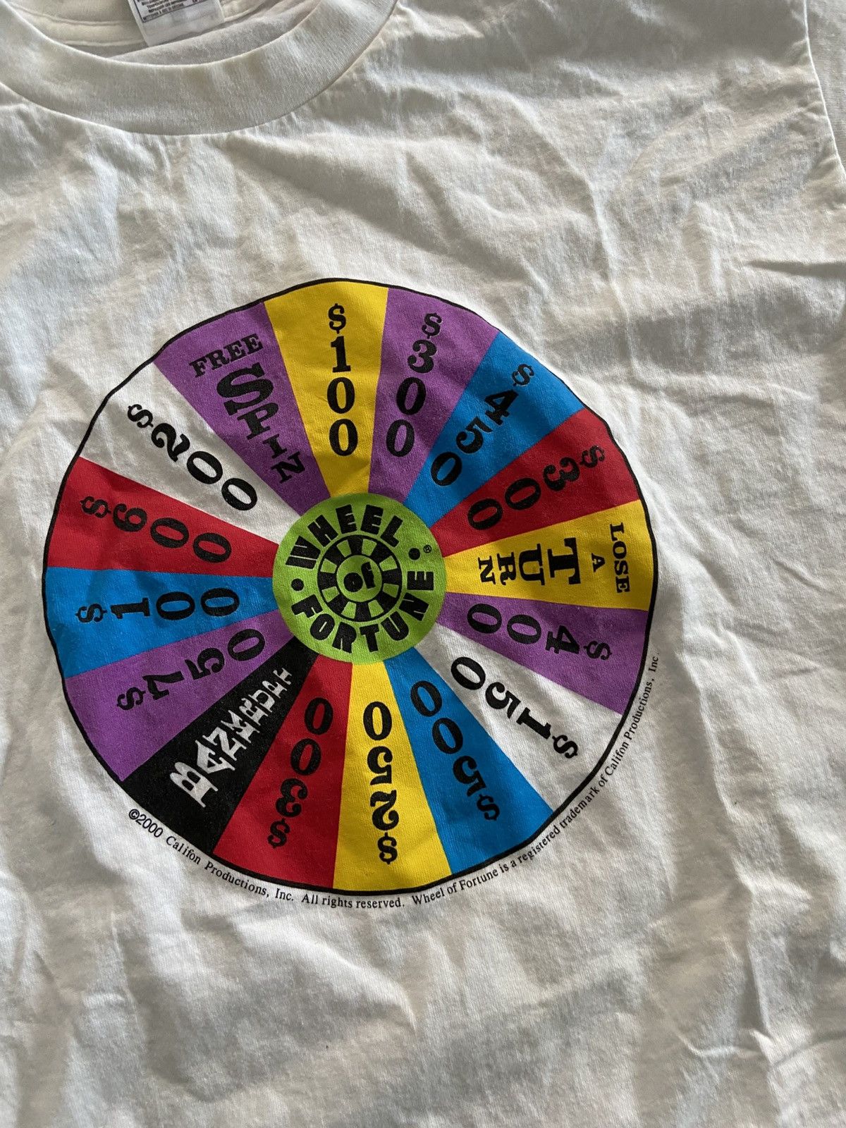Vintage Vintage wheel of fortune shirt Size US XL / EU 56 / 4 - 3 Thumbnail