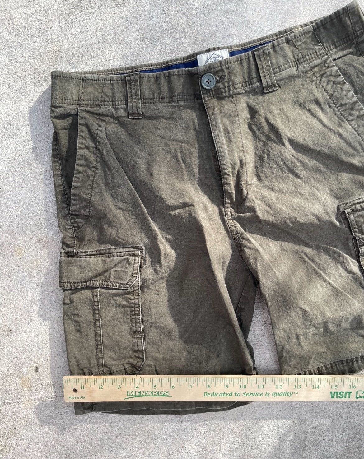 St. Johns Bay St. John’s Bay Men’s Cargo Shorts 34 – Olive Green – Cotton Size US 34 / EU 50 - 8 Thumbnail