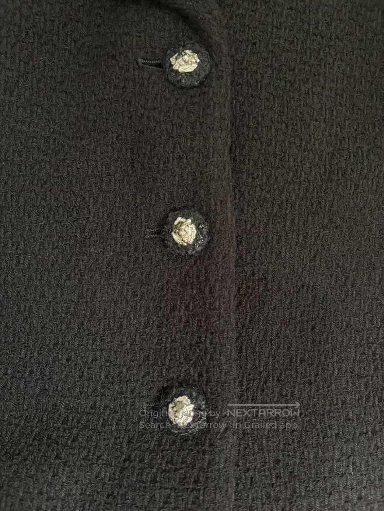 Chanel Chanel Black navy collar jacket Size XS / US 0-2 / IT 36-38 - 3 Thumbnail