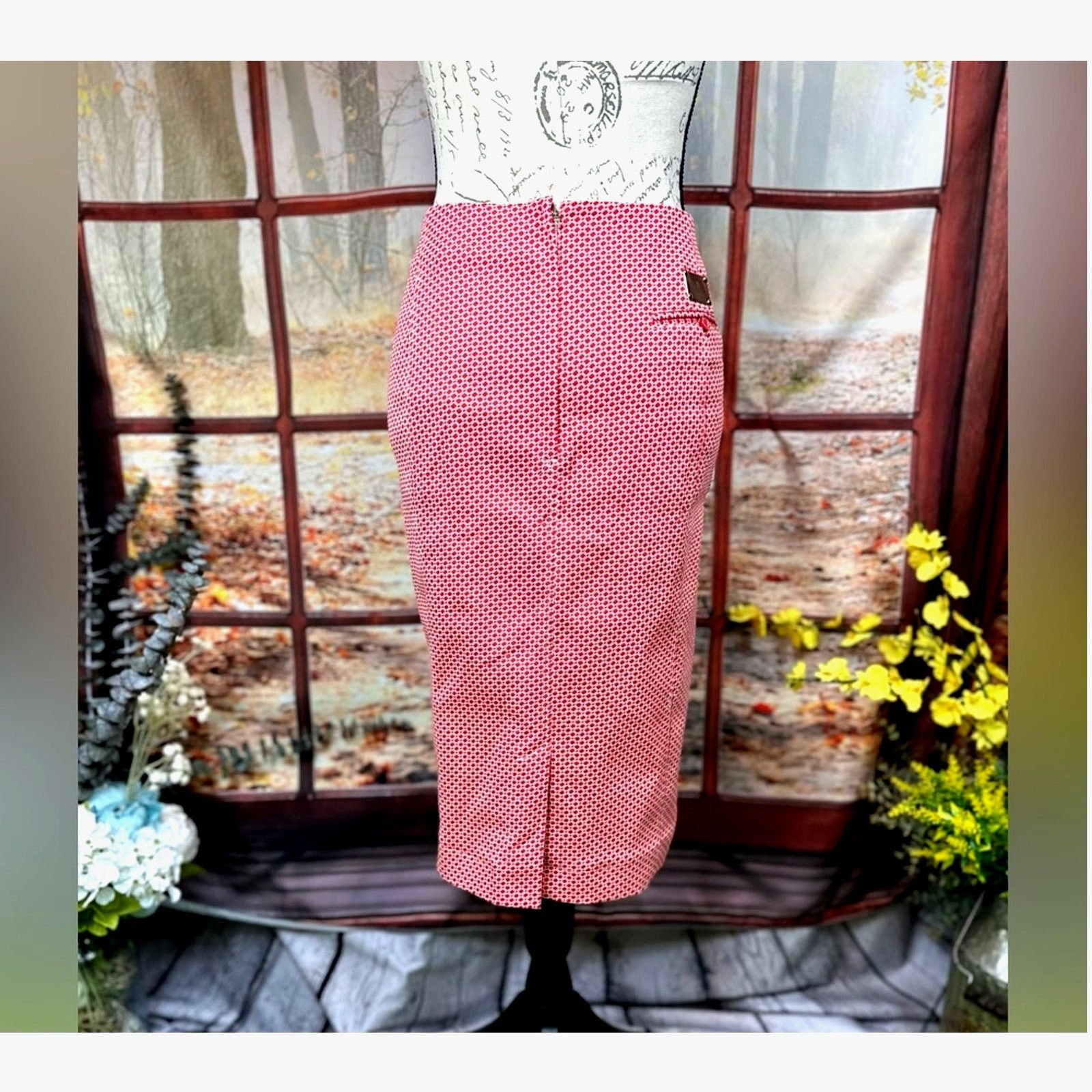 Other Socapri Tweed Mid Length Skirt - Made in Italy size 50 (14) Size 36" / US 14 / IT 50 - 7 Thumbnail
