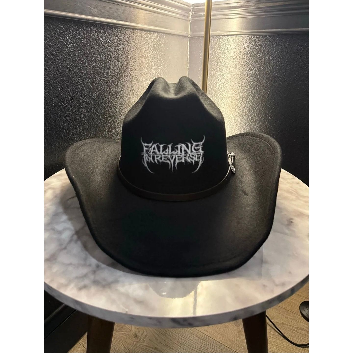 Other Falling In Reverse God Is A Weapon Tour SIGNED Cowboy Size ONE SIZE - 4 Thumbnail