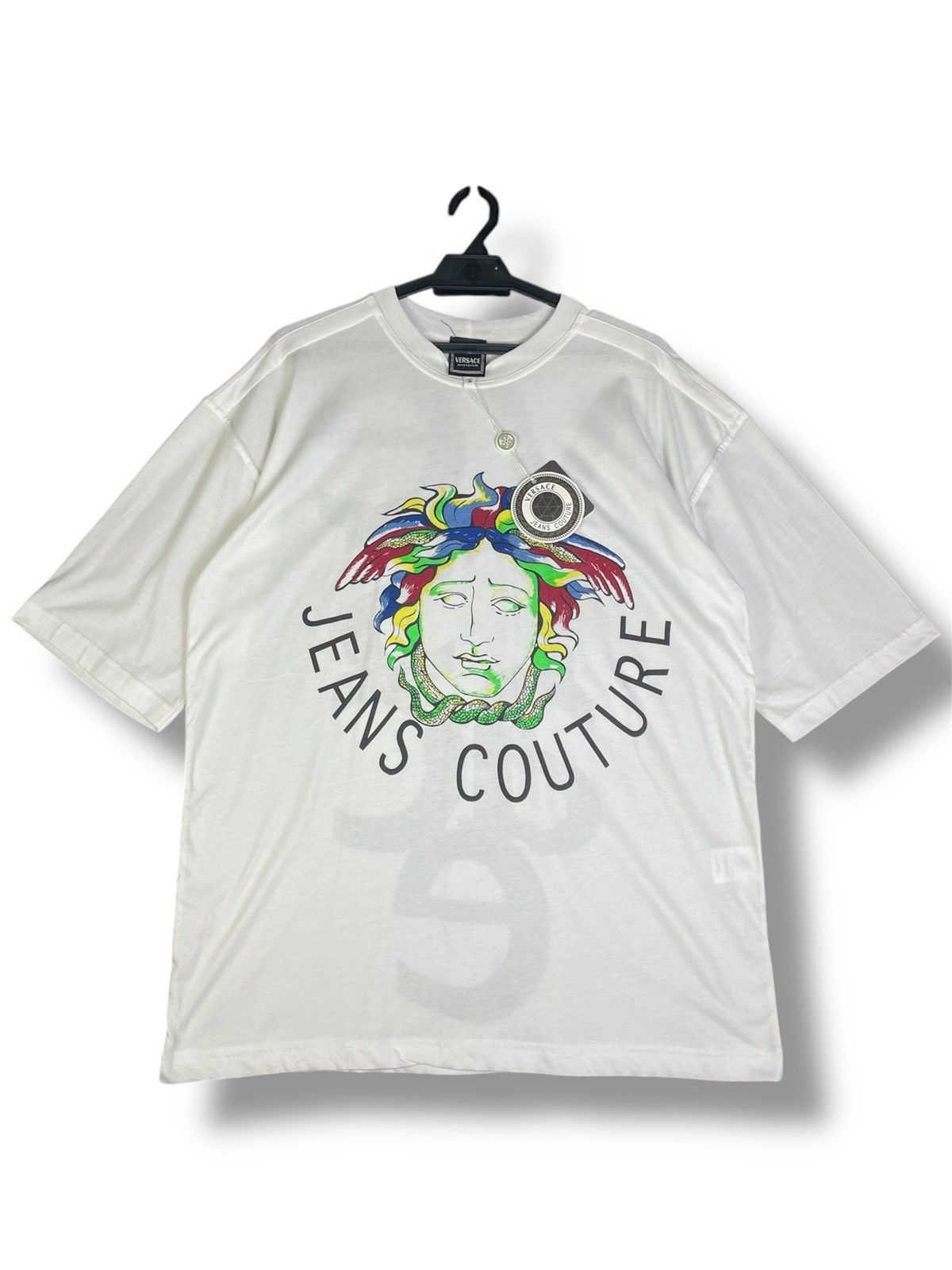 Versace 🔥Rare Vintage Versace Jeans Couture Medusa Head With Tag Size US S / EU 44-46 / 1 - 1 Thumbnail