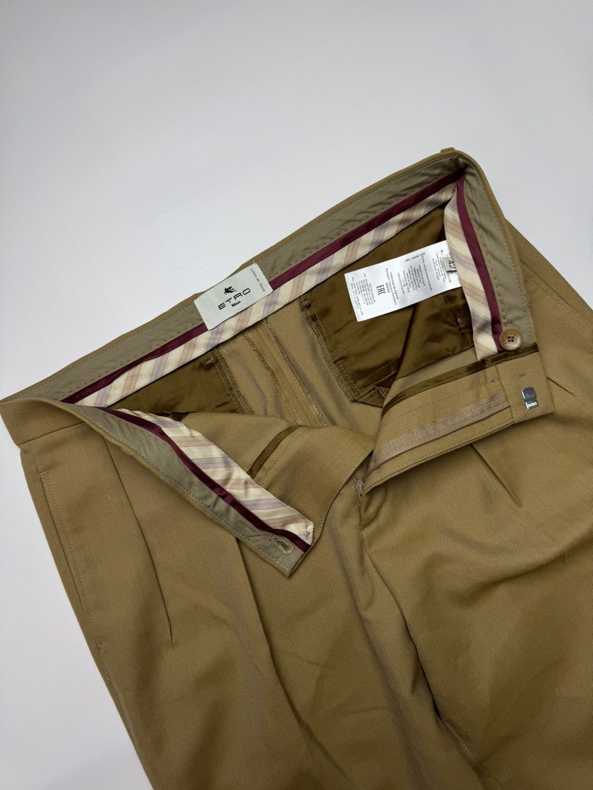 Etro Etro Milano Luxury Floral Print Slim Trousers Size 42" / US 20 - 8 Thumbnail