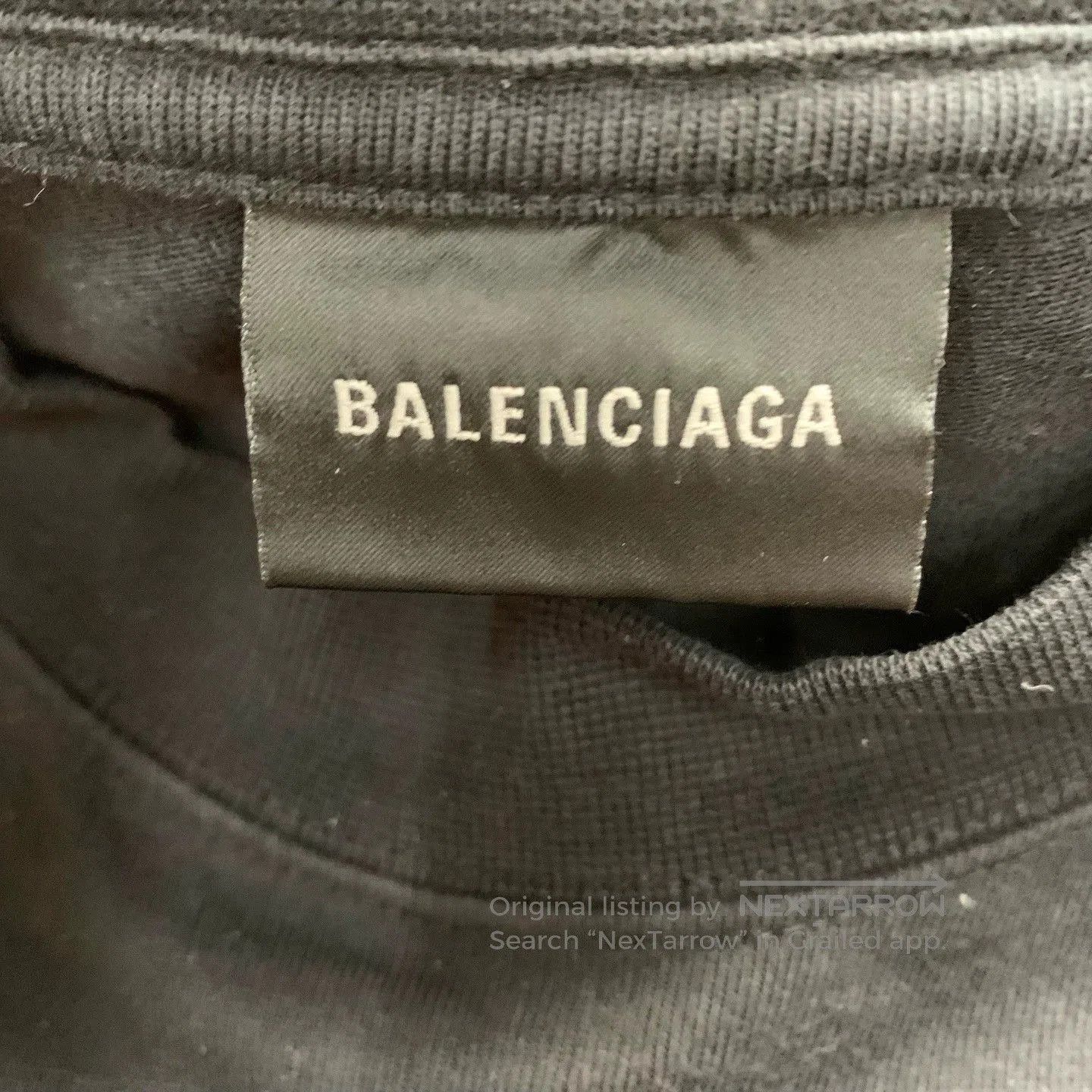 Balenciaga Balenciaga Black Distressed Short Sleeve. Size US M / EU 48-50 / 2 - 6 Thumbnail