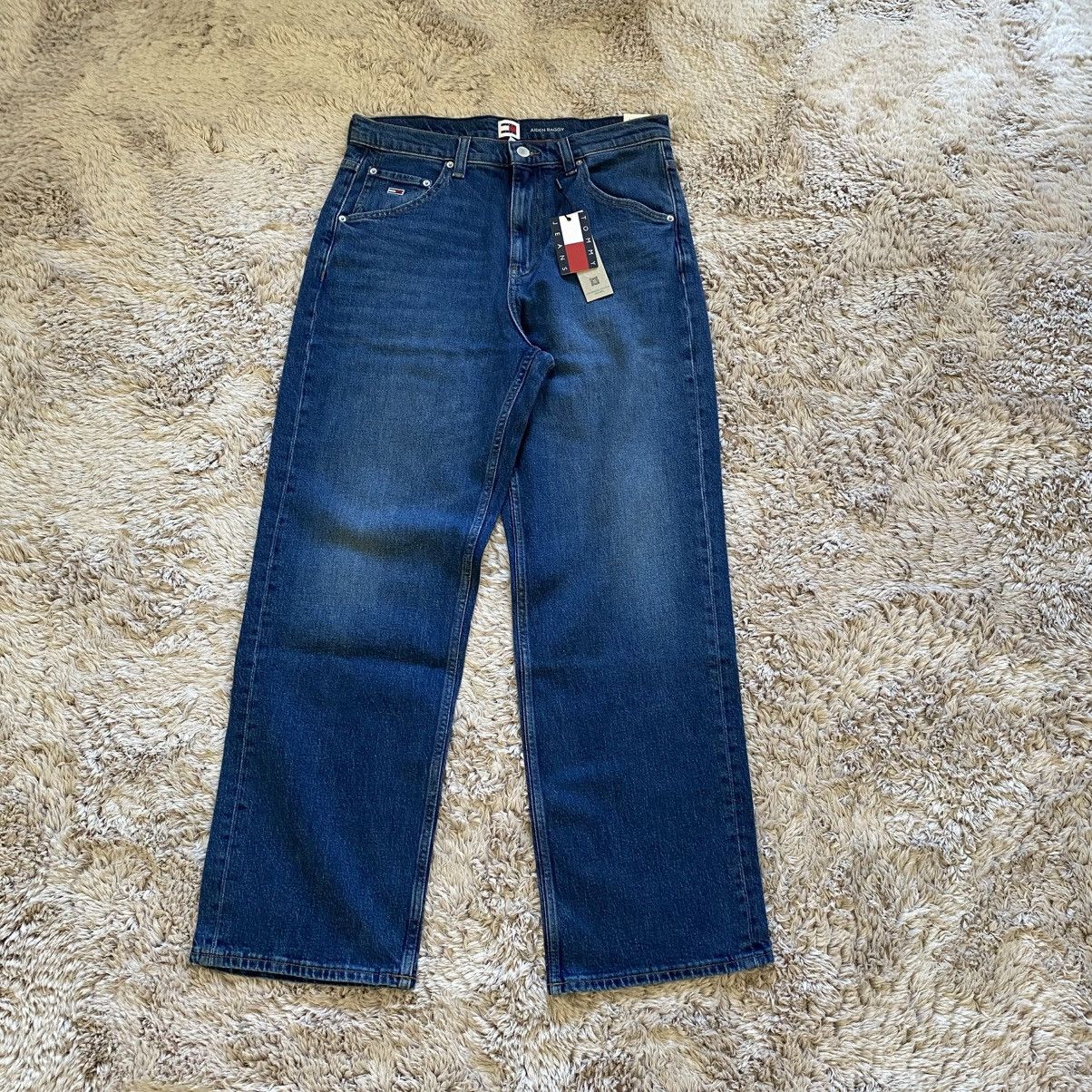 Tommy Hilfiger Tommy Hilfiger Blue Baggy Jeans (Aiden Baggy) NEW- Size 32 Size US 32 / EU 48 - 1 Thumbnail