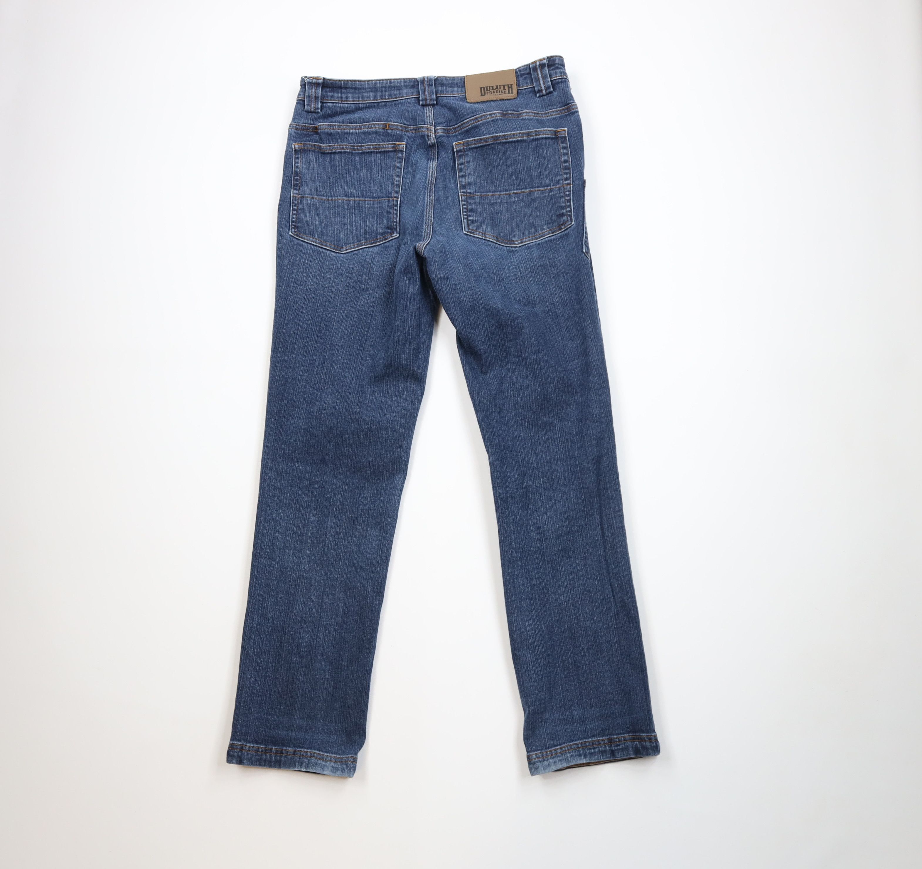 Duluth Trading Company Duluth Trading Co Double Flex Straight Leg Denim Jeans Size US 34 / EU 50 - 8 Thumbnail