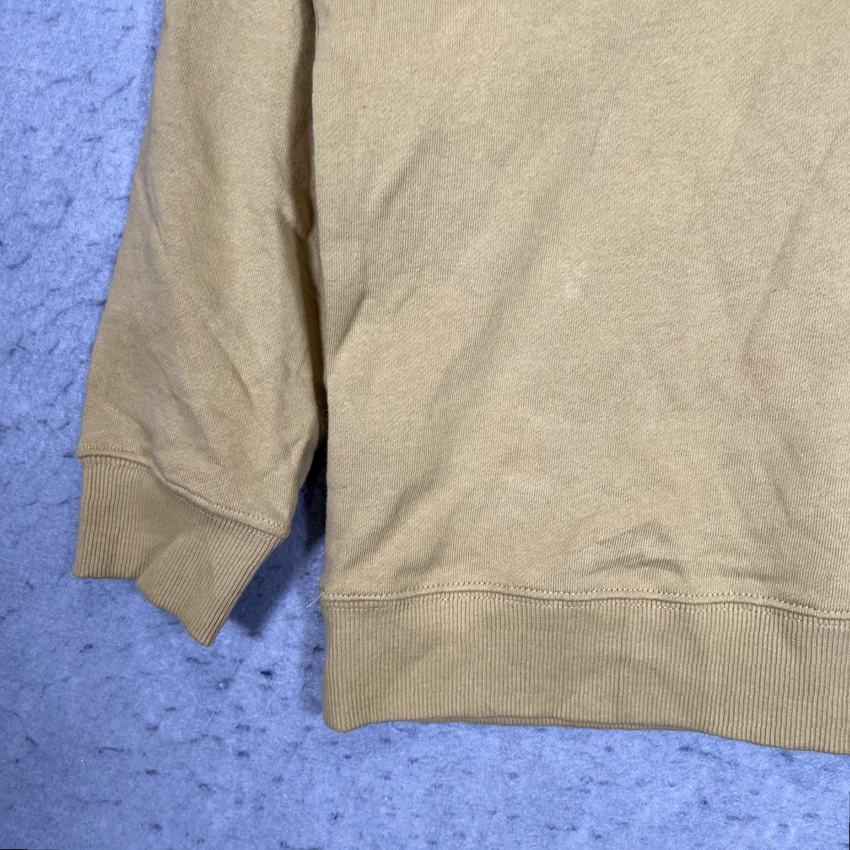 Vintage A1 ICHI V Neck Sweater Sweatshirt Womens XS Yellow Gold Pullover Size XS / US 0-2 / IT 36-38 - 5 Thumbnail