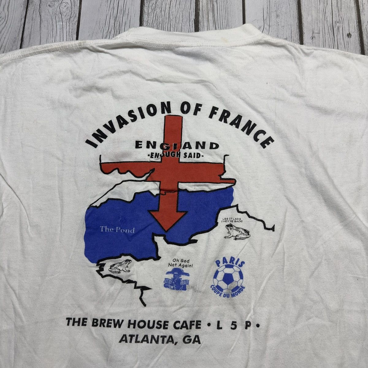 Vintage Vintage England 1998 World Cup tee Size US XL / EU 56 / 4 - 3 Thumbnail