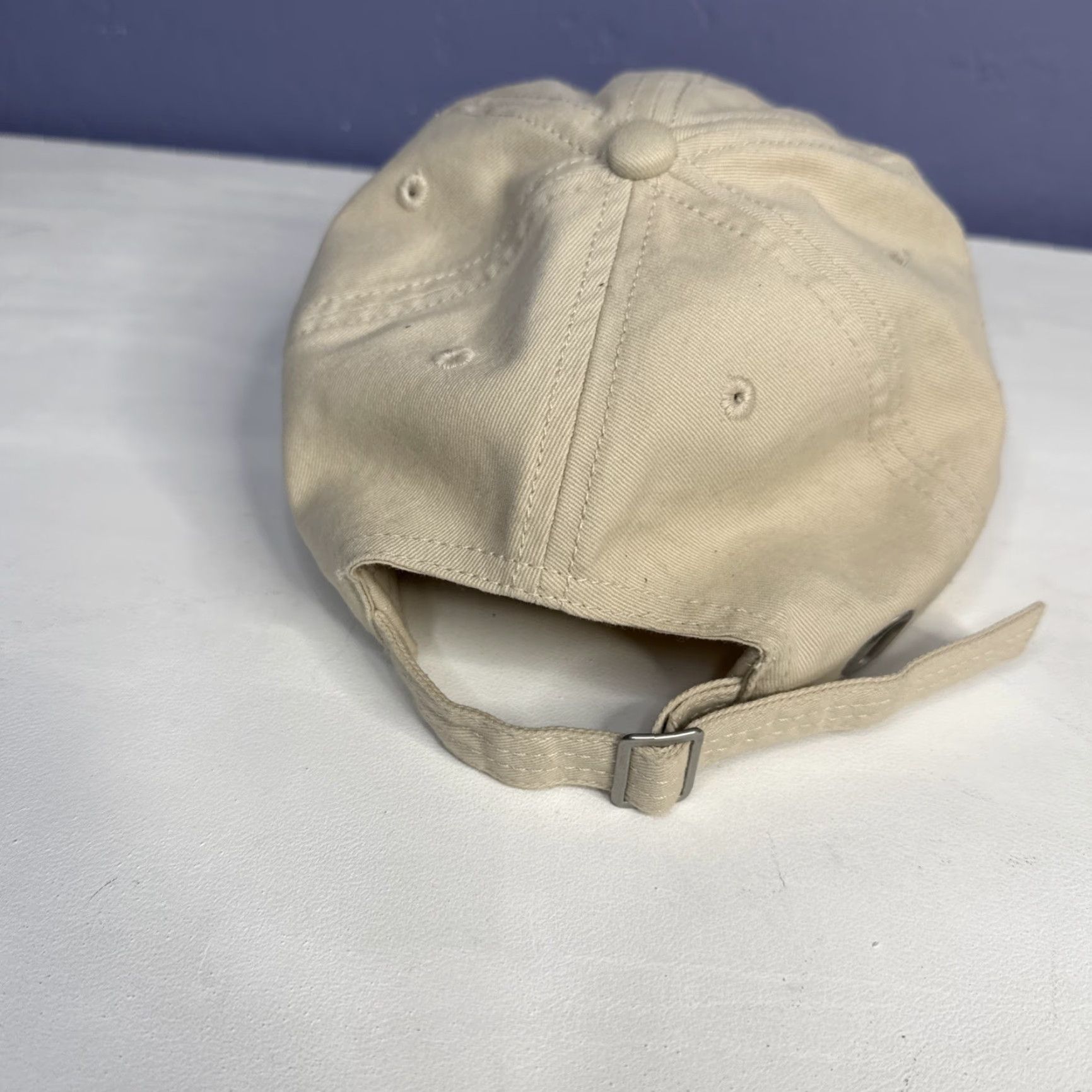 Abercrombie & Fitch VINTAGE Abercrombie & Fitch Dad Hat Cap Khaki Beige One Size Men Strapback Golf Hat Random Play Fast More Size ONE SIZE - 4 Thumbnail