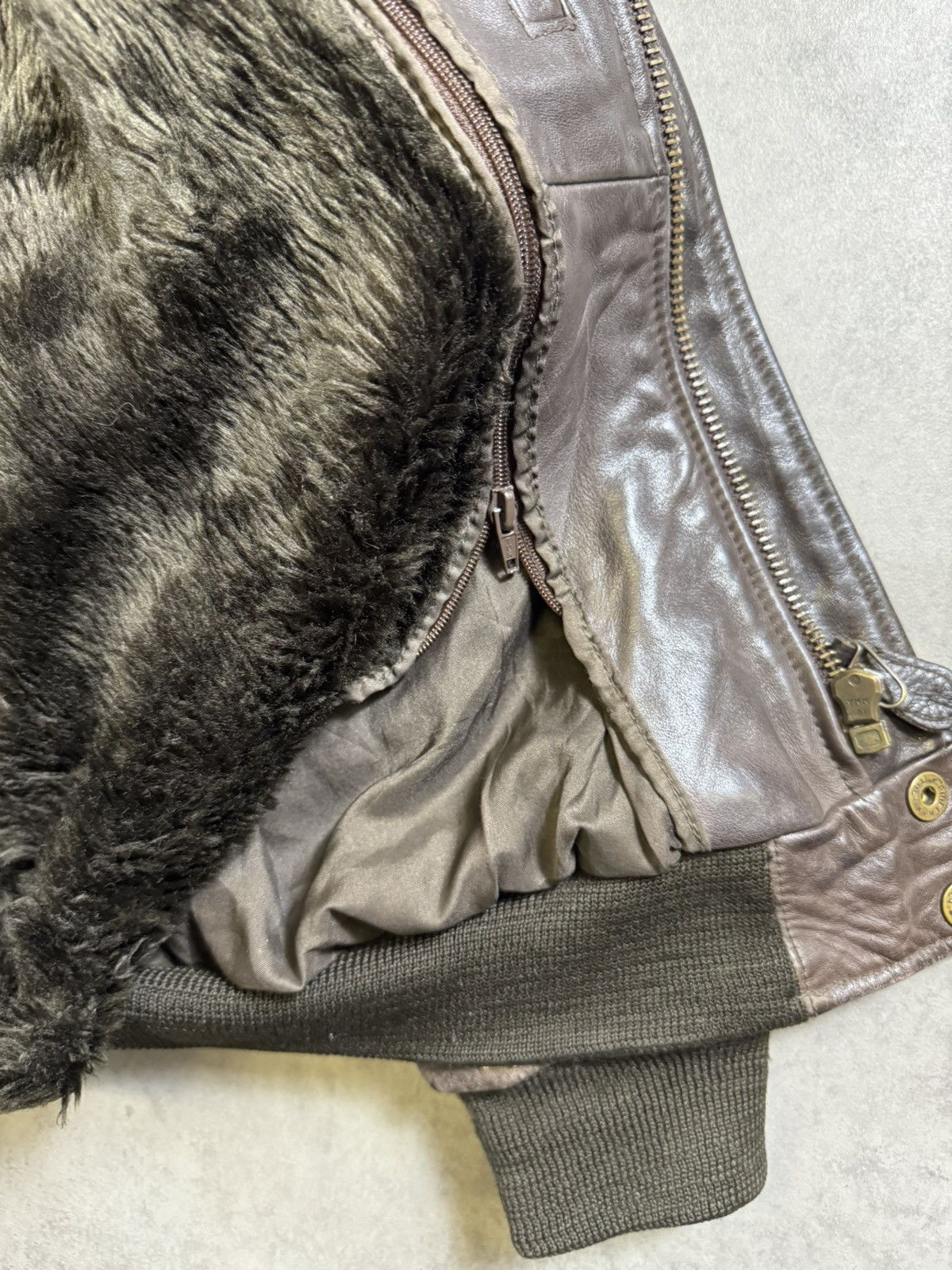 Other The Pilot Vintage Leather Jacket Size US L / EU 52-54 / 3 - 6 Thumbnail