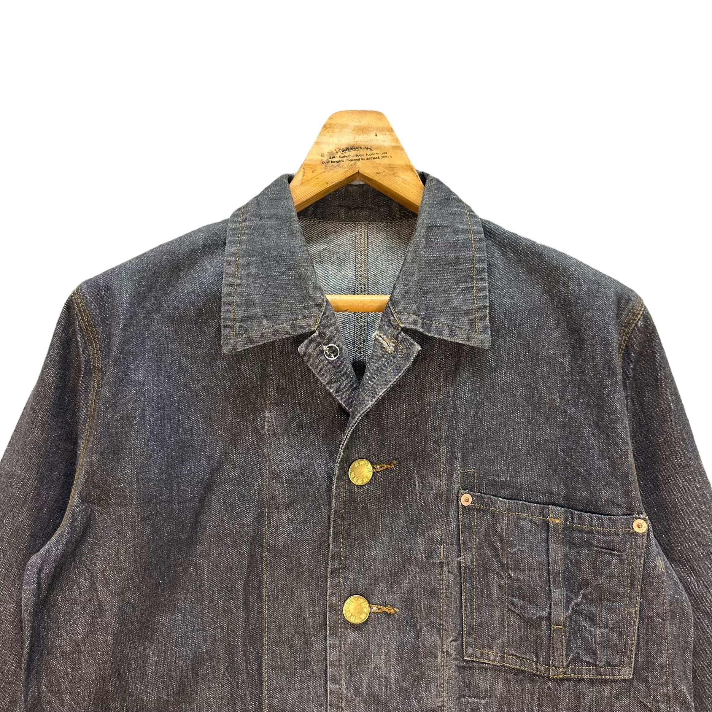 PPFM PPFM THREE POCKET DENIM JACKET #8919-038 Size US M / EU 48-50 / 2 - 2 Thumbnail