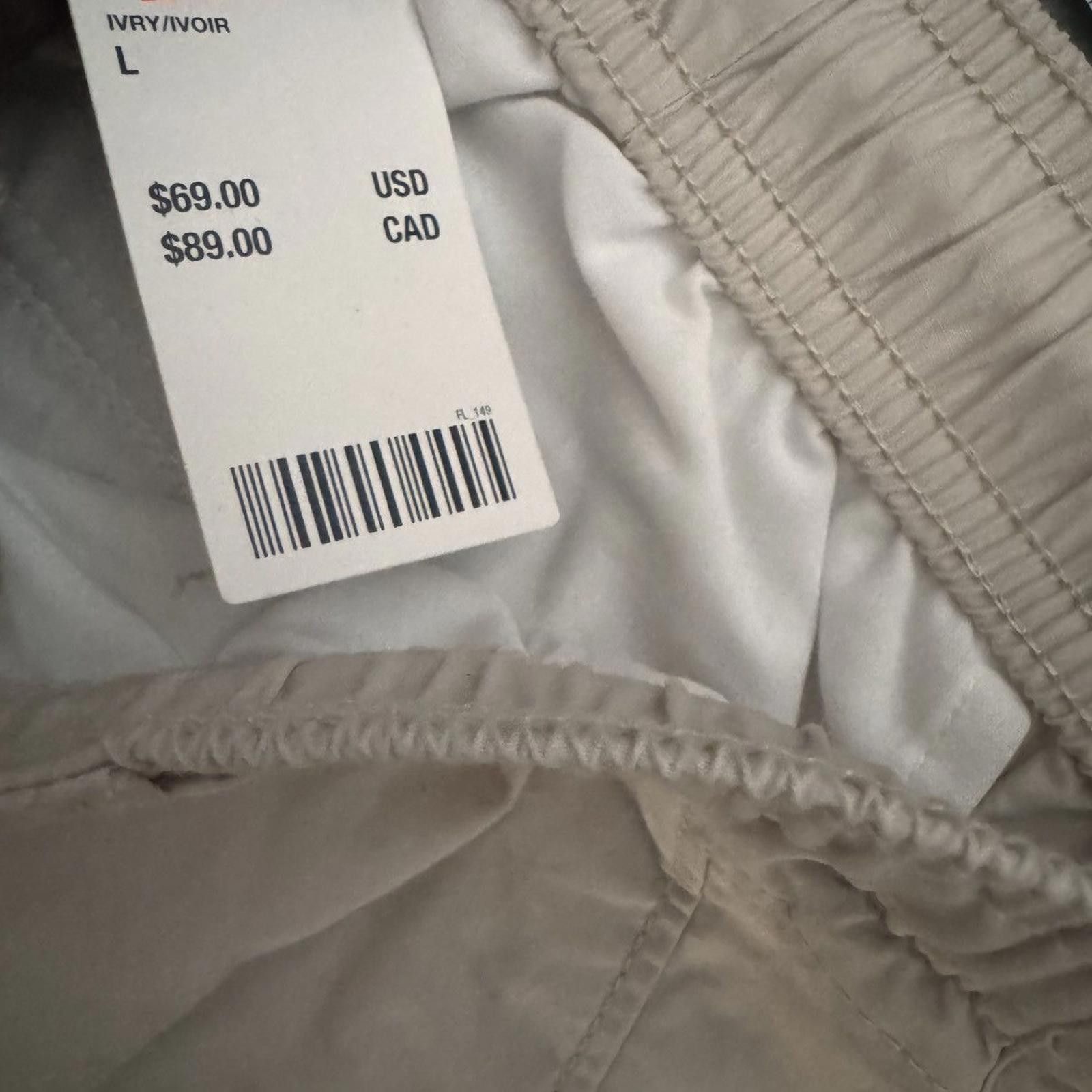 Standard Cloth STANDARD CLOTH • Cargo Pants "Ivory" (L) NWT Size US 34 / EU 50 - 5 Thumbnail