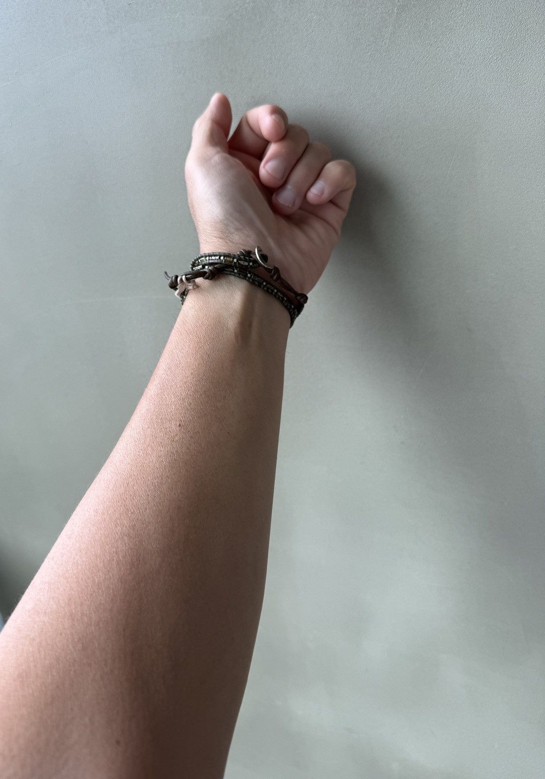 Japanese Brand CHAN LUU Hand Made Hippies Surfing Unisex Leather Bracelet Size ONE SIZE - 8 Thumbnail