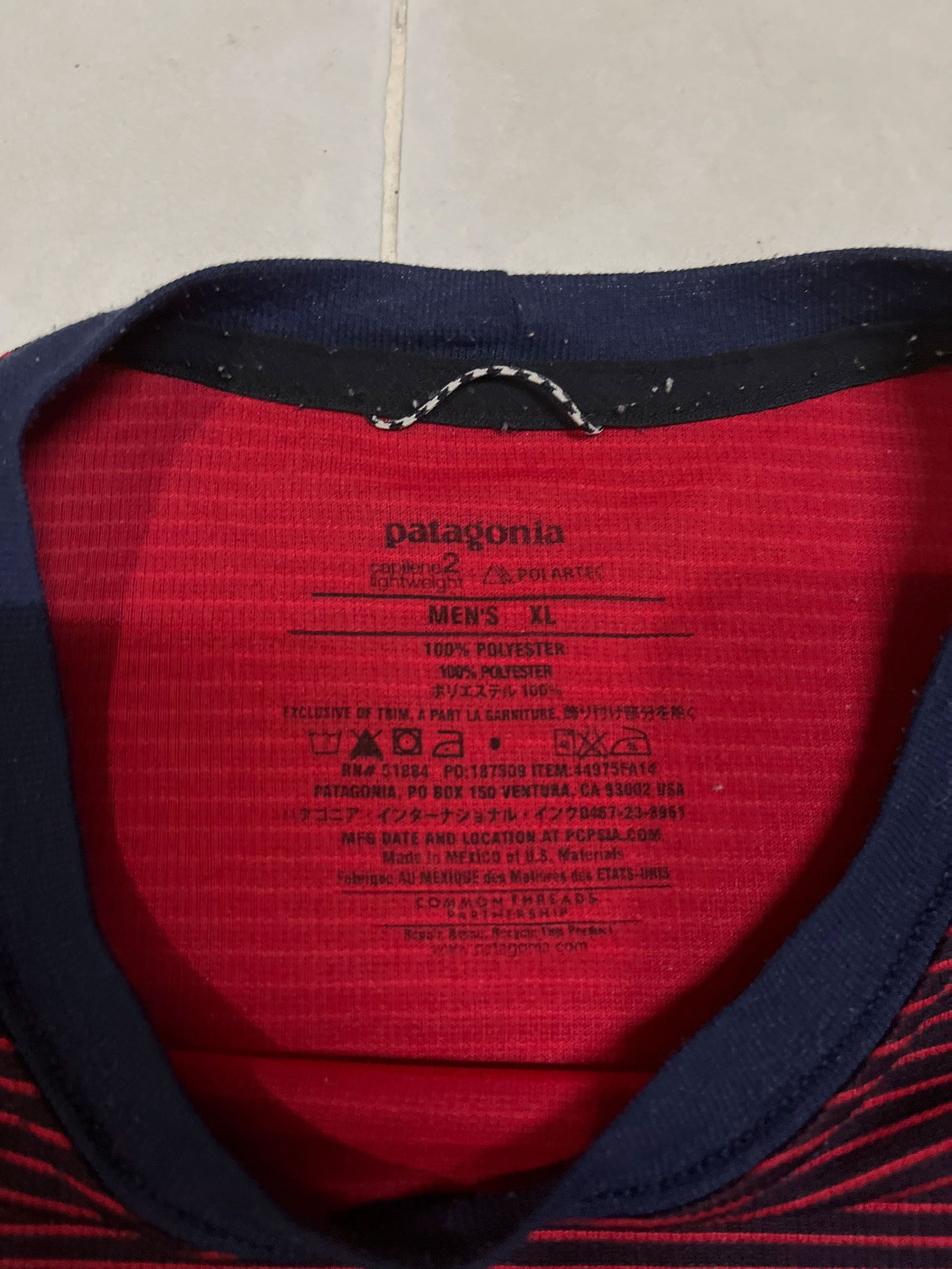 Patagonia Patagonia capilene 2 lightweight Polartec Striped Jersey Size US L / EU 52-54 / 3 - 2 Thumbnail