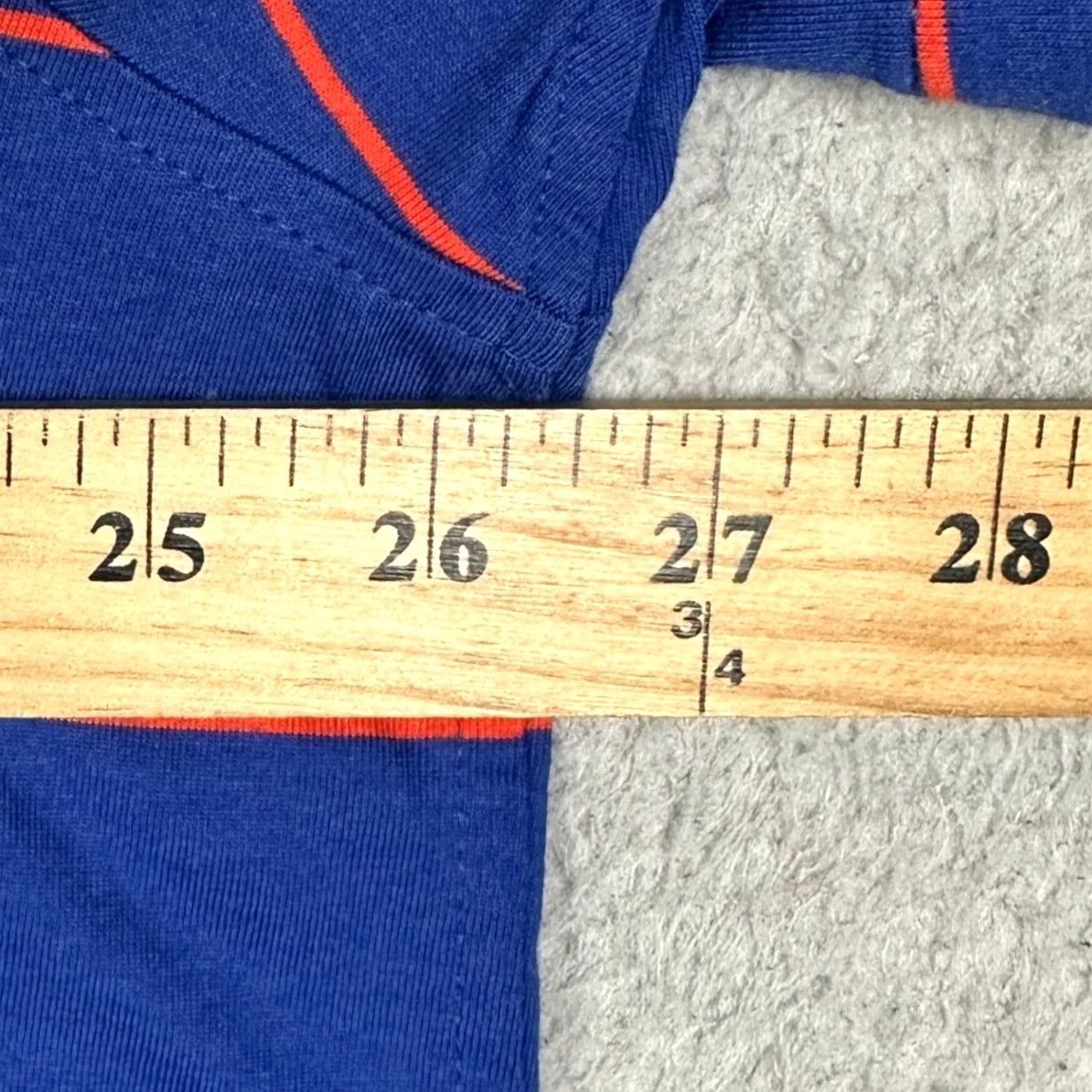 Nike Nike Polo Shirt Mens 2XL Blue Orange Dri-Fit Short Sleeve Striped Polo Shirt EUC Size US XXL / EU 58 / 5 - 6 Thumbnail