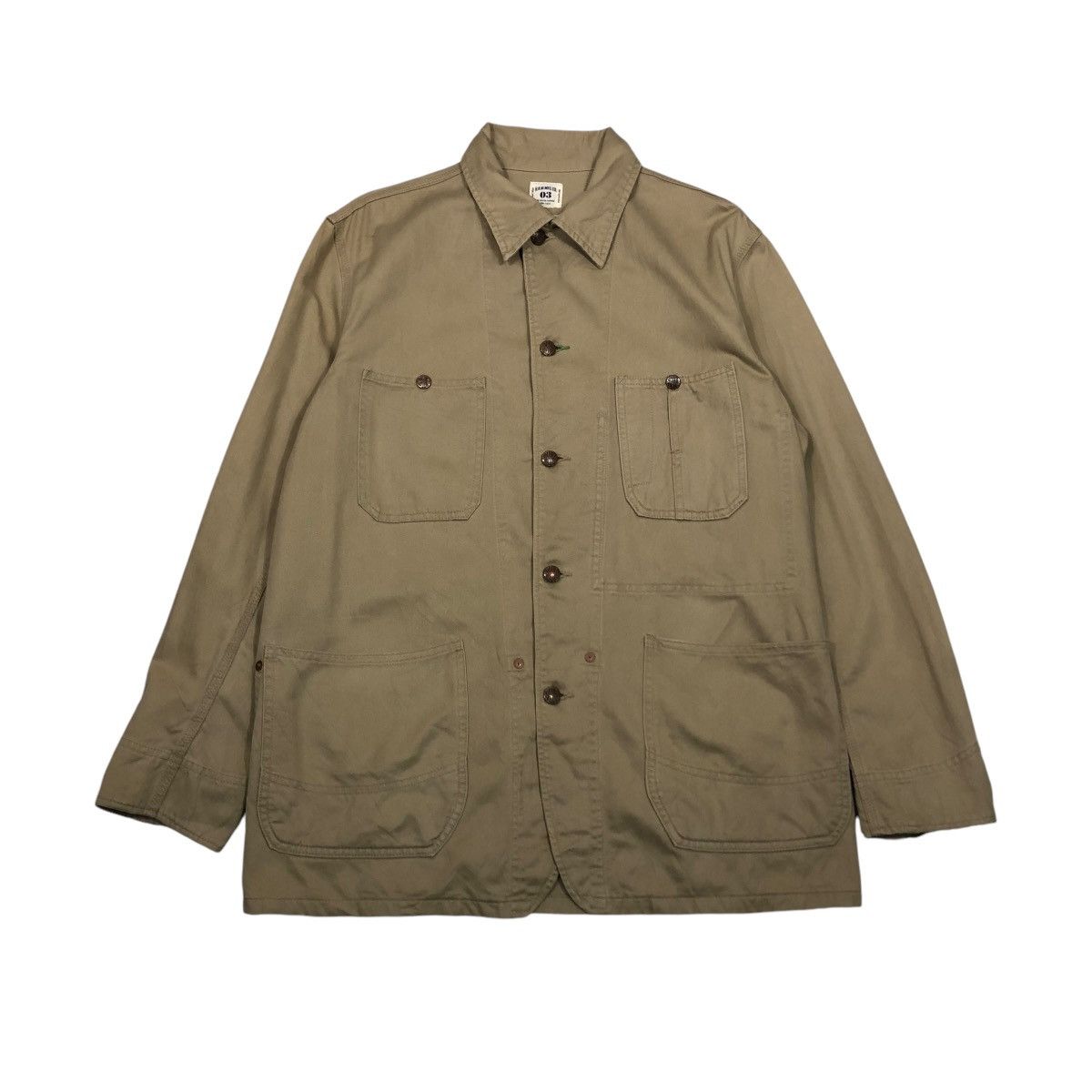 45rpm 🔥VINTAGE CHORE WORKER JACKET H.R.M MFG CO ARIGATO JAPAN Size US M / EU 48-50 / 2 - 1 Thumbnail
