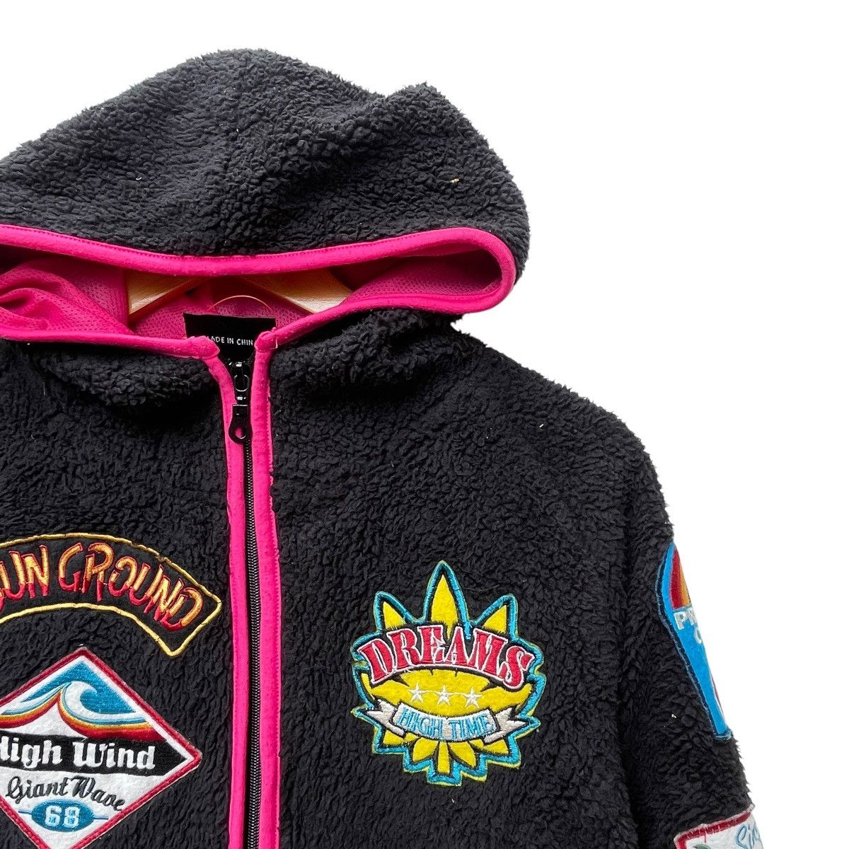 Japanese Brand Vintage Japanese Brand Maga Lester Fleece Hooded Jacket Size US M / EU 48-50 / 2 - 6 Thumbnail